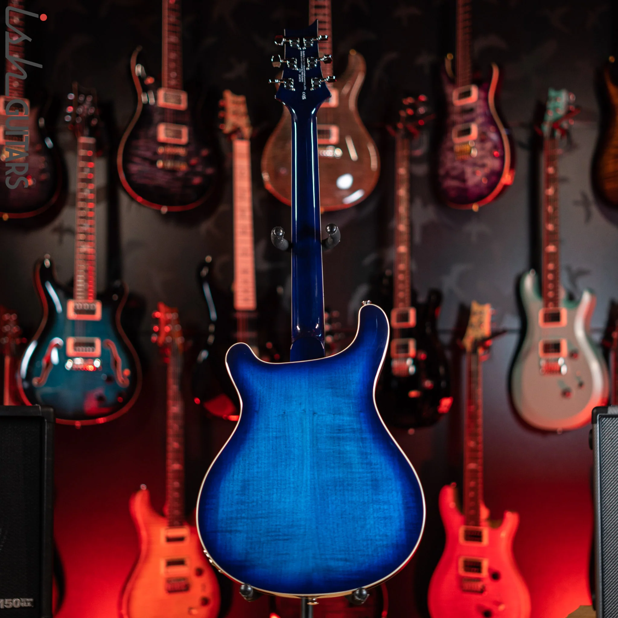 PRS SE Hollowbody II Faded Blue Burst - Image 6