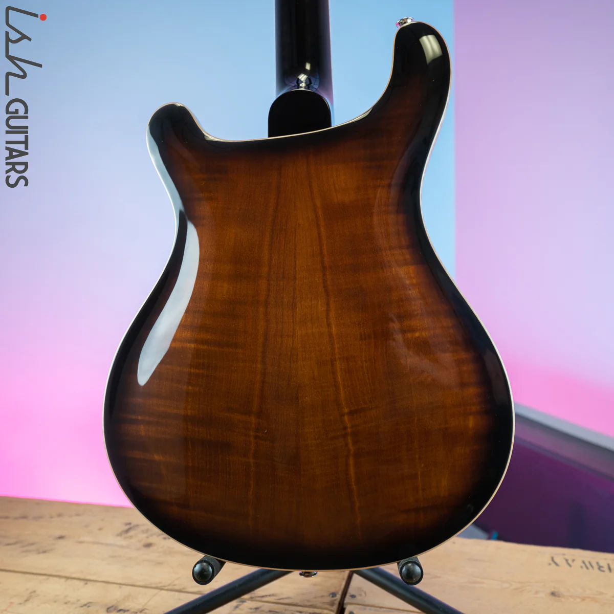 PRS SE Hollowbody II Piezo Black Gold Burst - Image 6