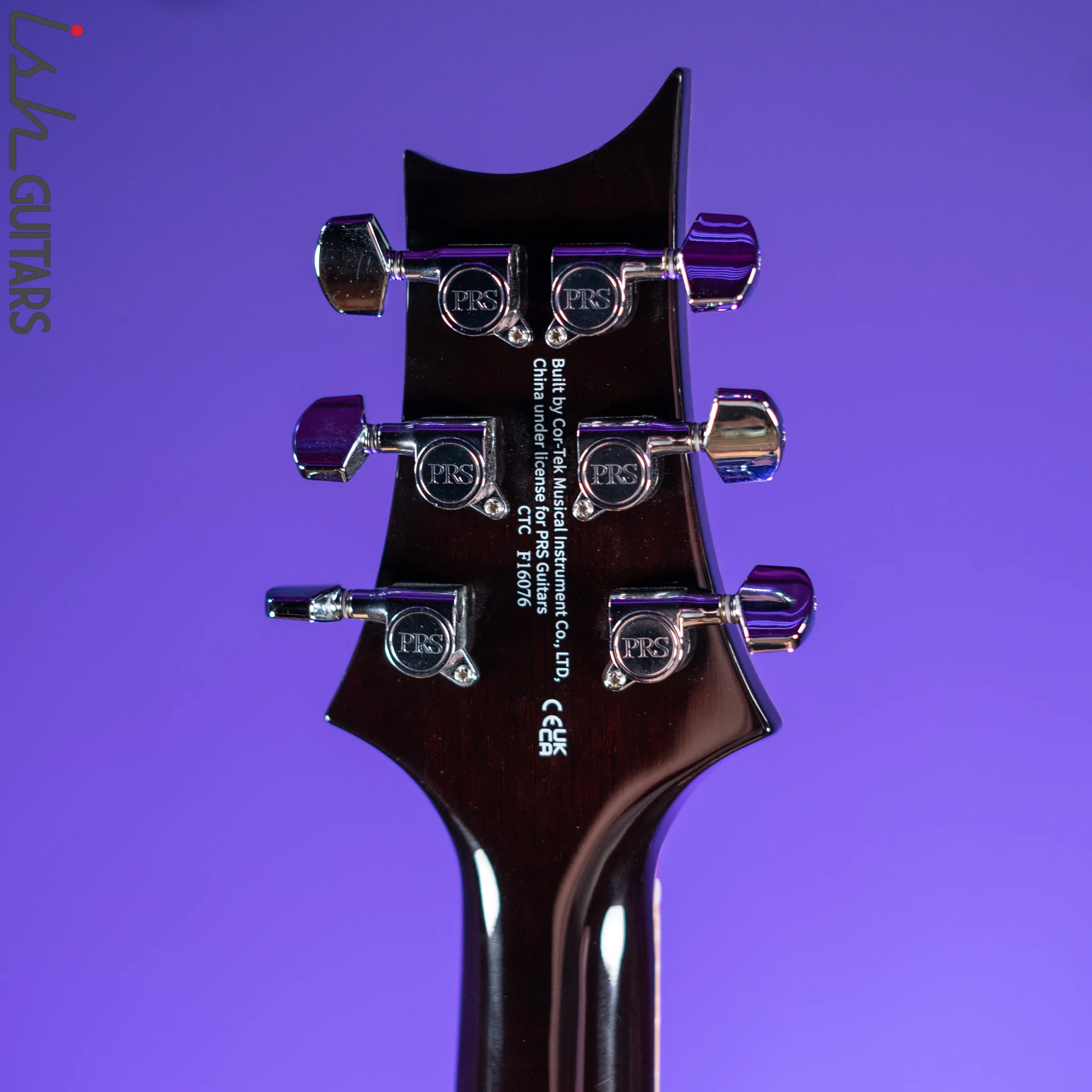PRS SE Hollowbody II Piezo Electric Guitar Black Gold Burst - Image 11
