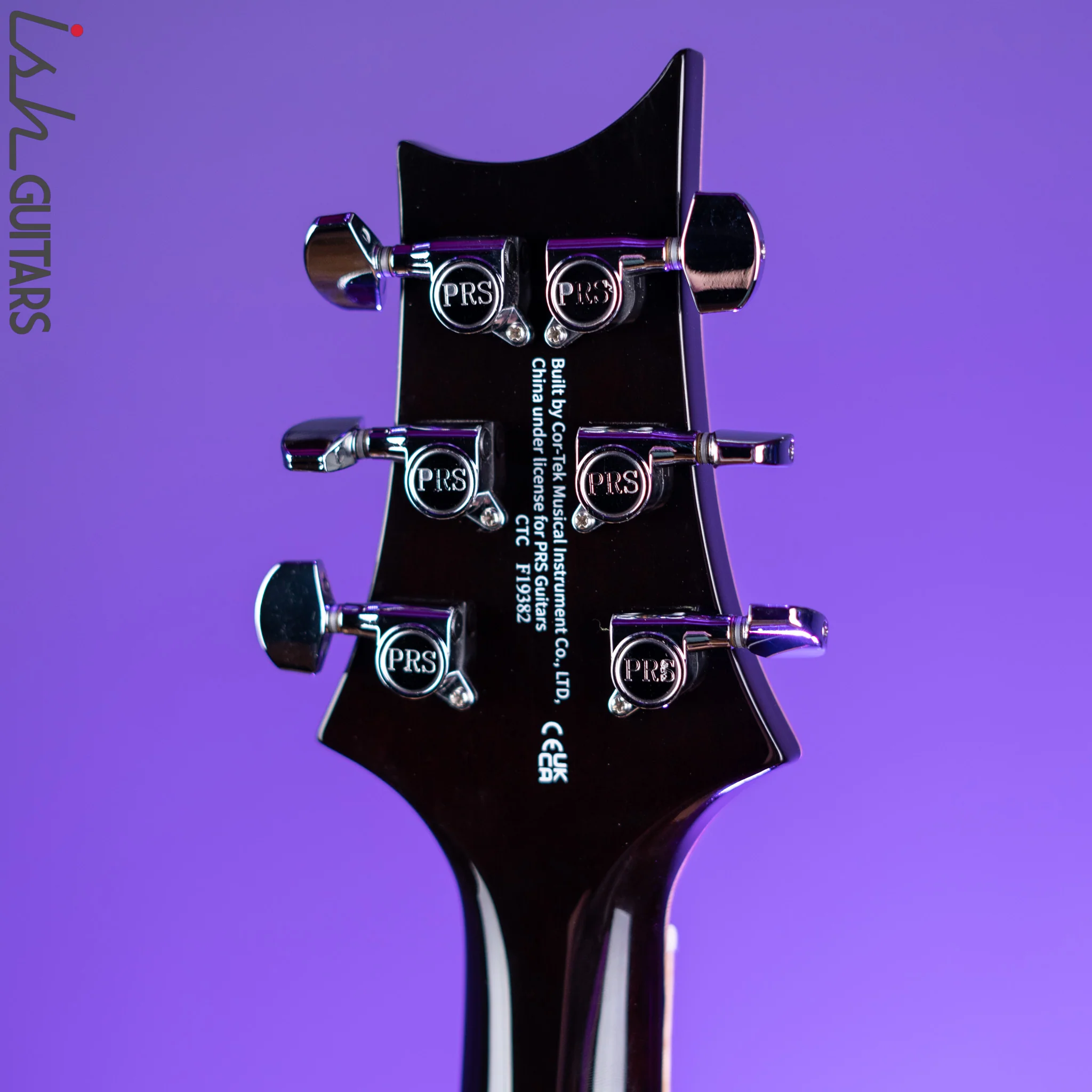 PRS SE Hollowbody II Piezo Electric Guitar Black Gold Sunburst - Image 11