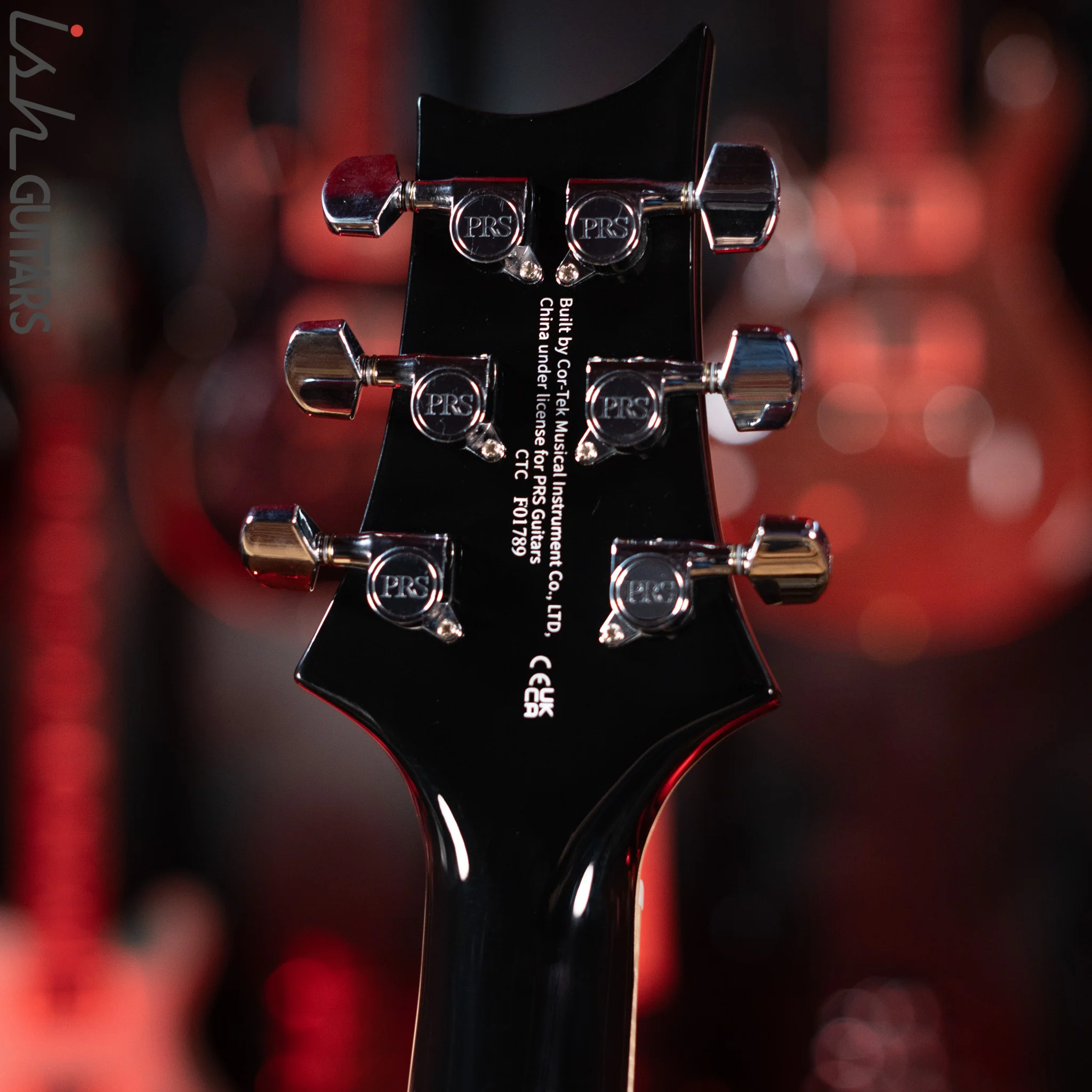 PRS SE Hollowbody II Piezo Electric Guitar Peacock Blue Sunburst - Image 11
