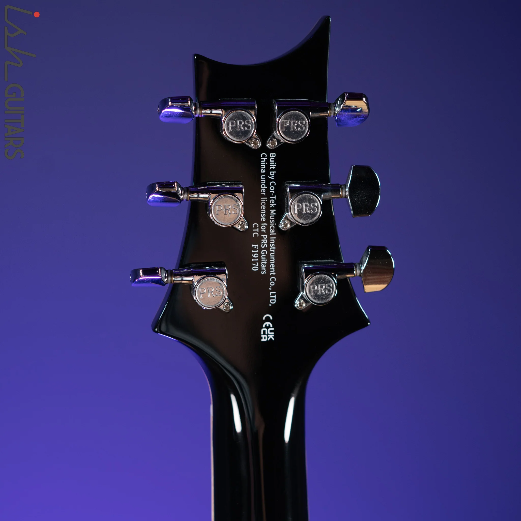 PRS SE Hollowbody II Piezo Electric Guitar Peacock Blue Sunburst - Image 11