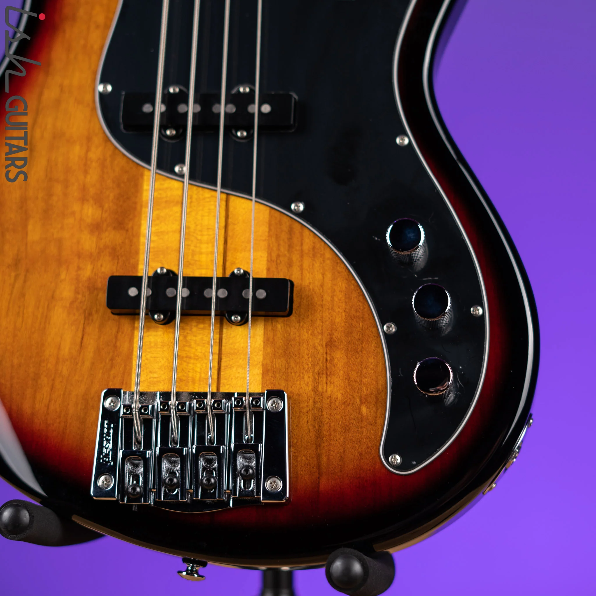 PRS SE Kestrel Bass Tri Color Sunburst Gloss - Image 4