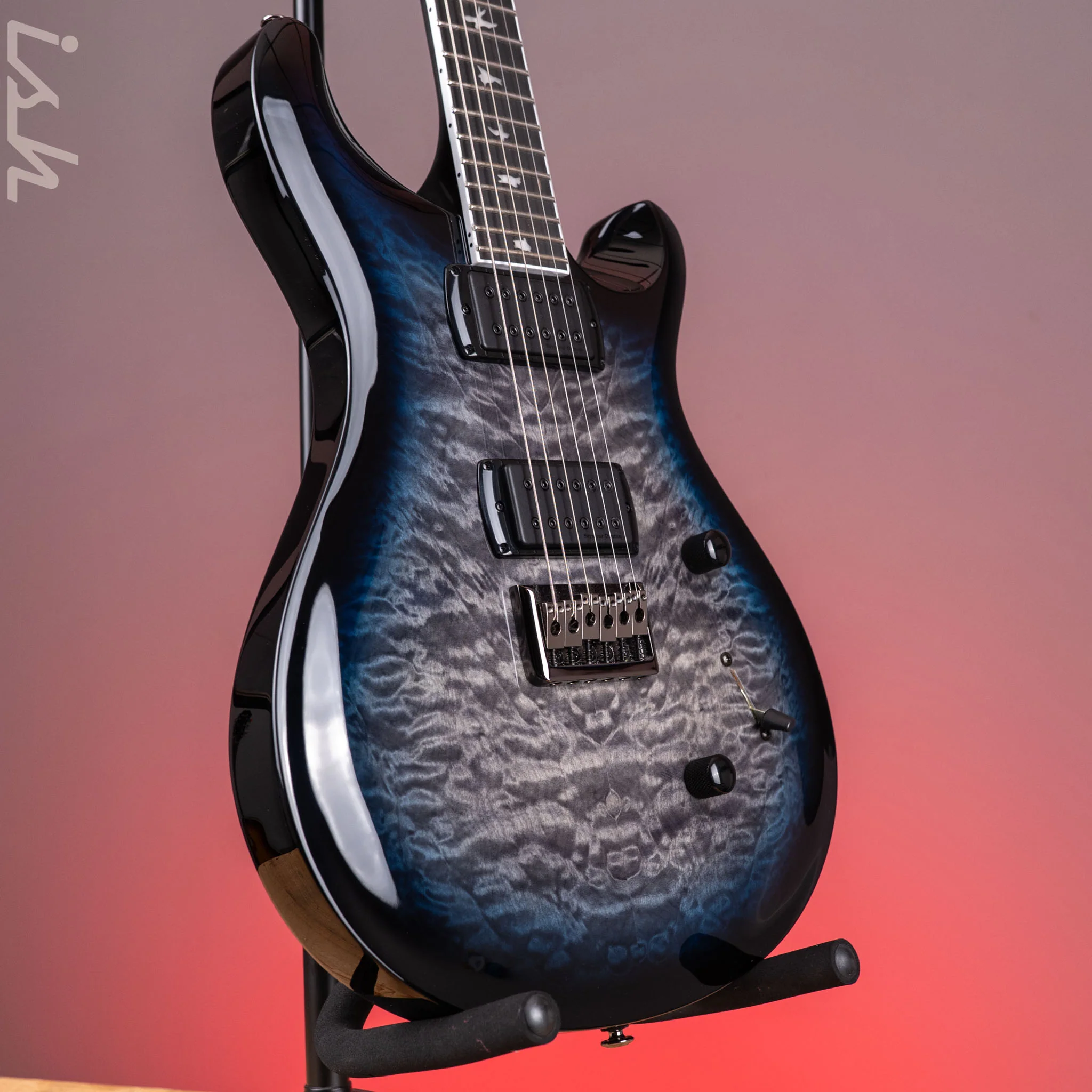 PRS SE Mark Holcomb Holcomb Blue Burst - Image 3