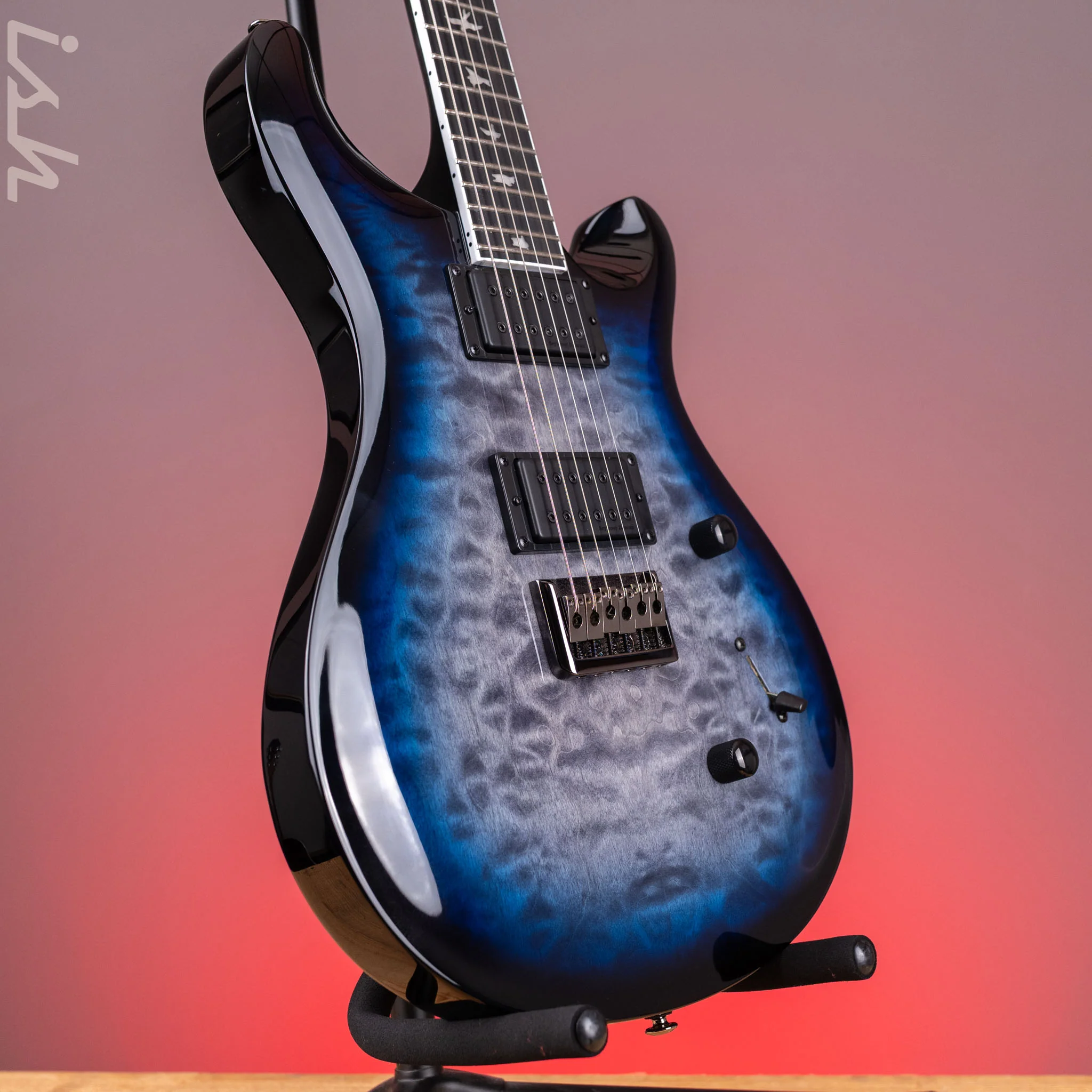 PRS SE Mark Holcomb Holcomb Blue Burst - Image 3