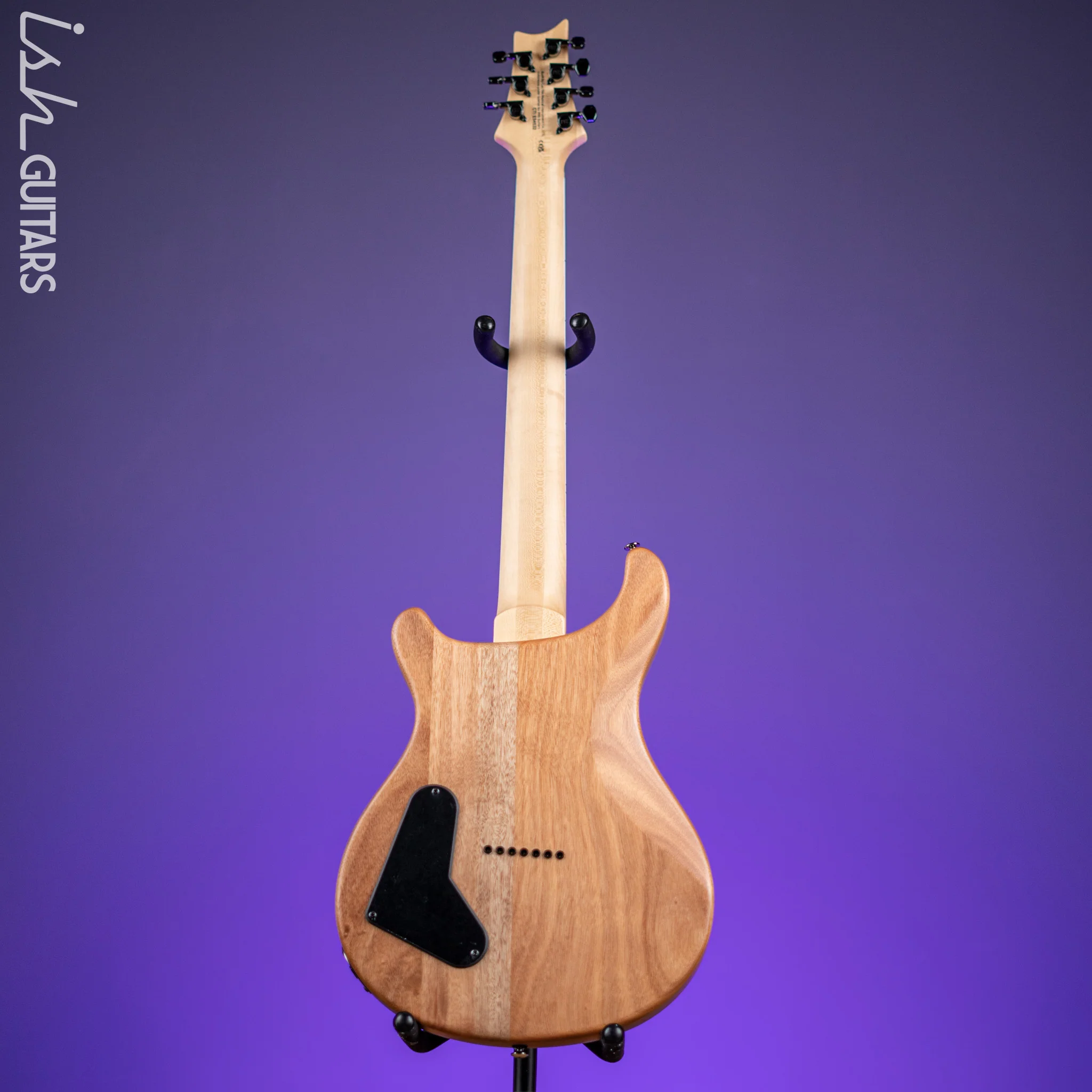 PRS SE Mark Holcomb SVN 7-String Electric Guitar Natural Walnut - Image 6