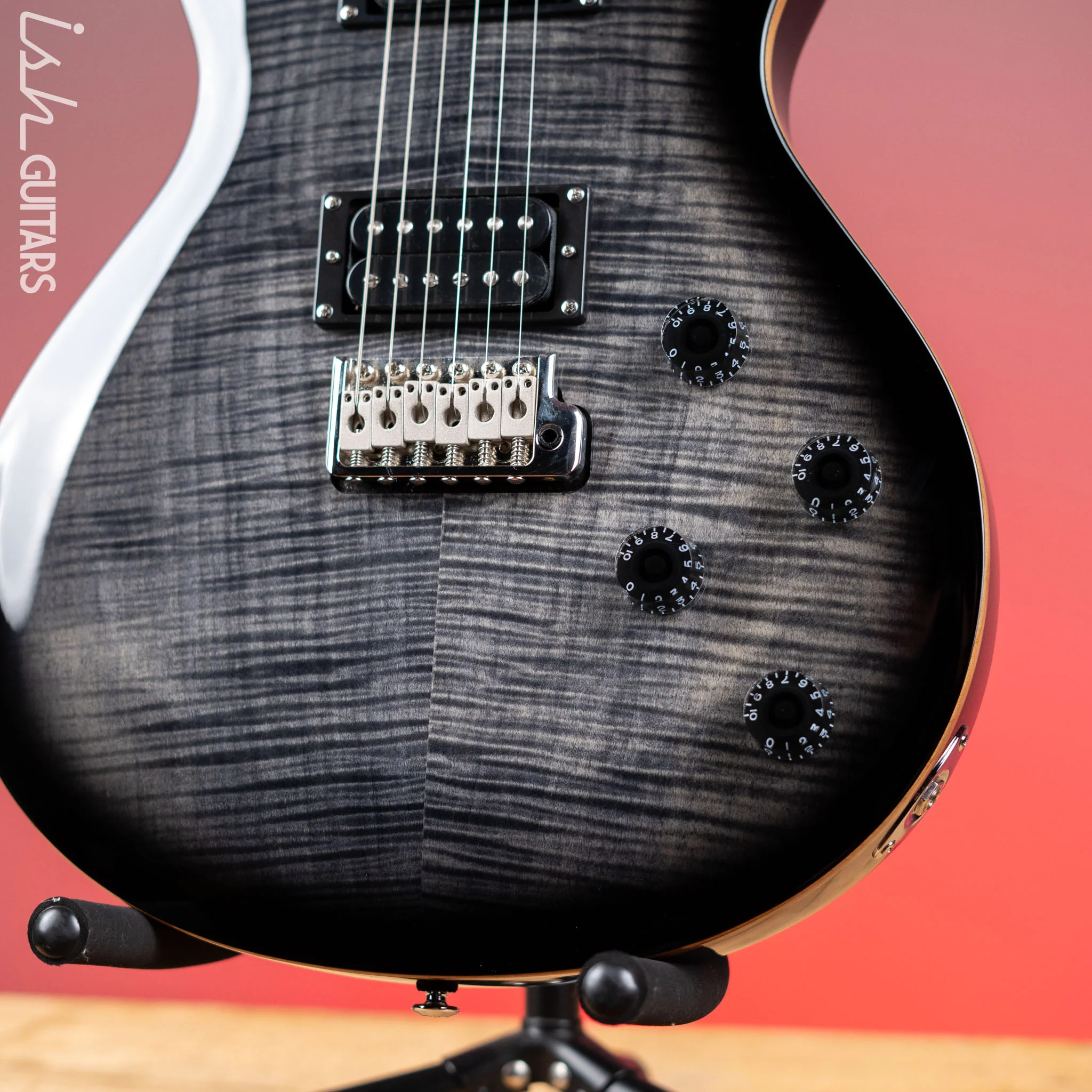 PRS SE Mark Tremonti Electric Guitar Charcoal Burst - Image 4