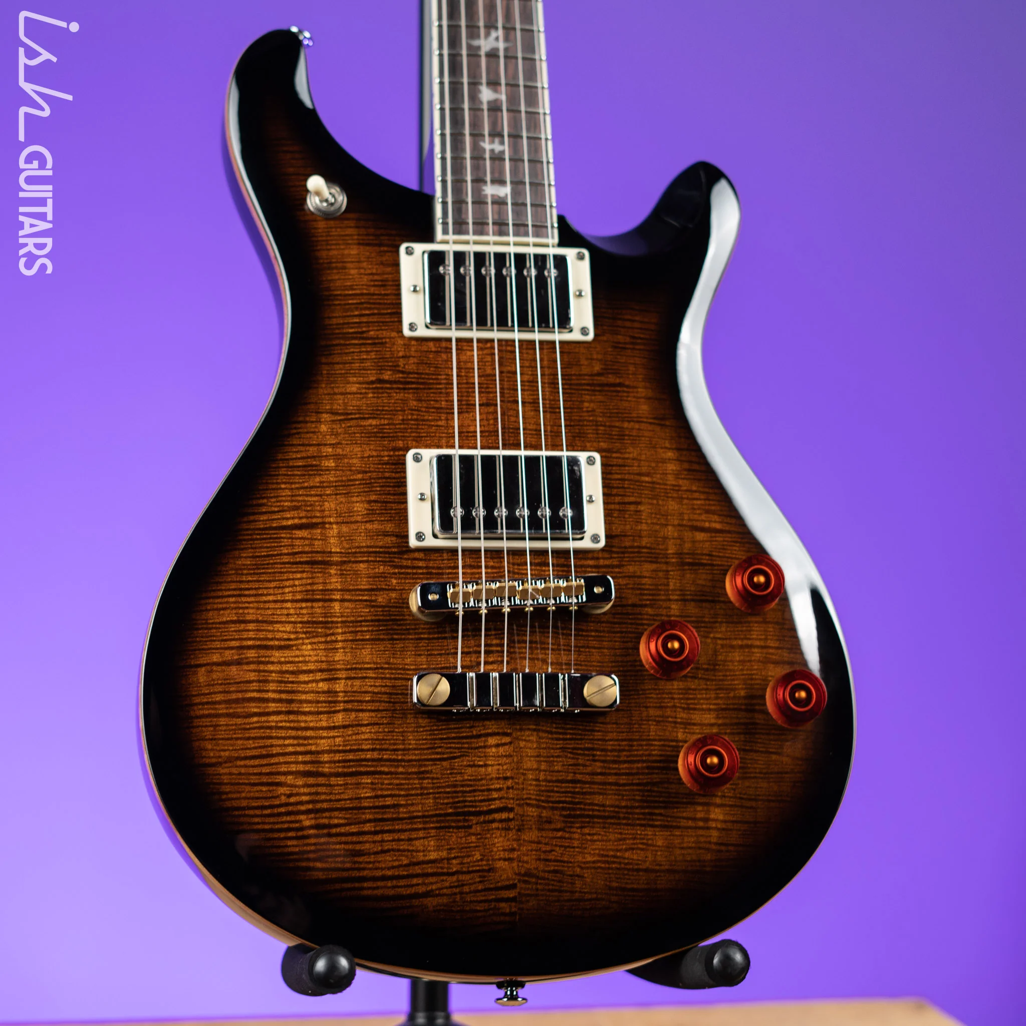 PRS SE McCarty 594 Electric Guitar Black Gold Sunburst