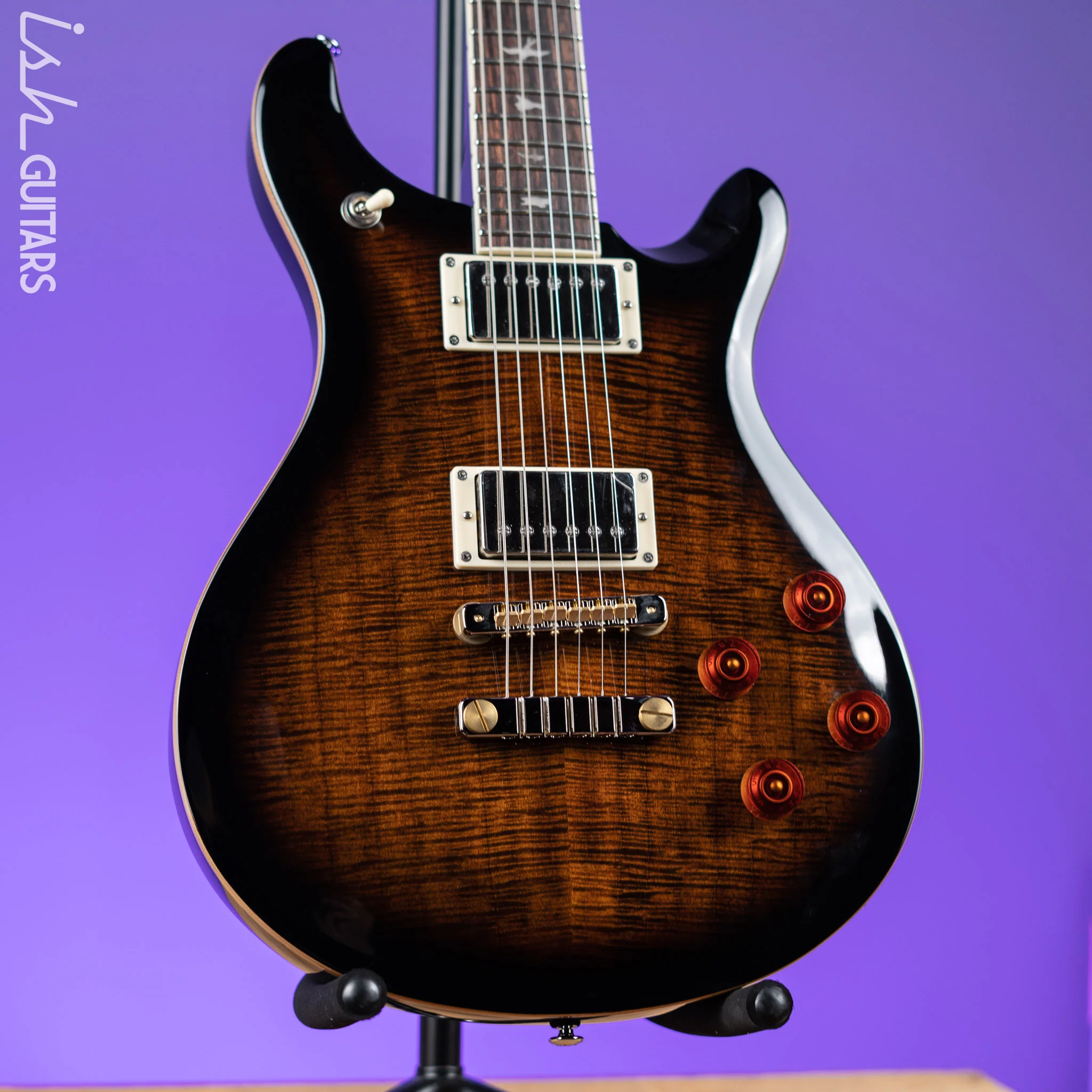 PRS SE McCarty 594 Electric Guitar Black Gold Sunburst