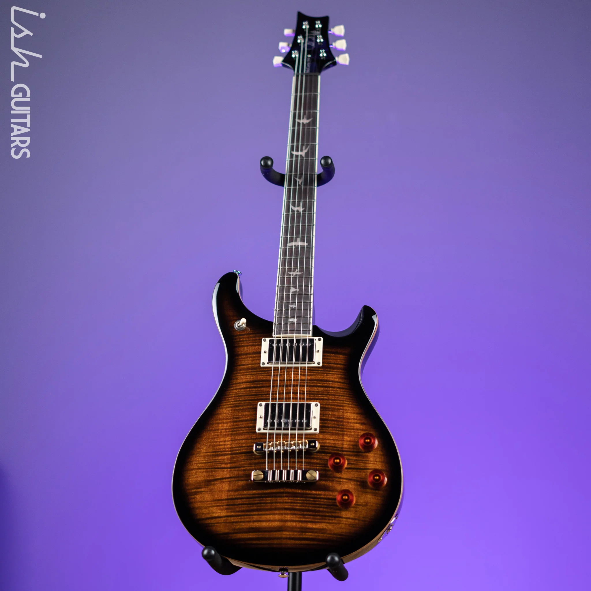 PRS SE McCarty 594 Electric Guitar Black Gold Sunburst - Image 2