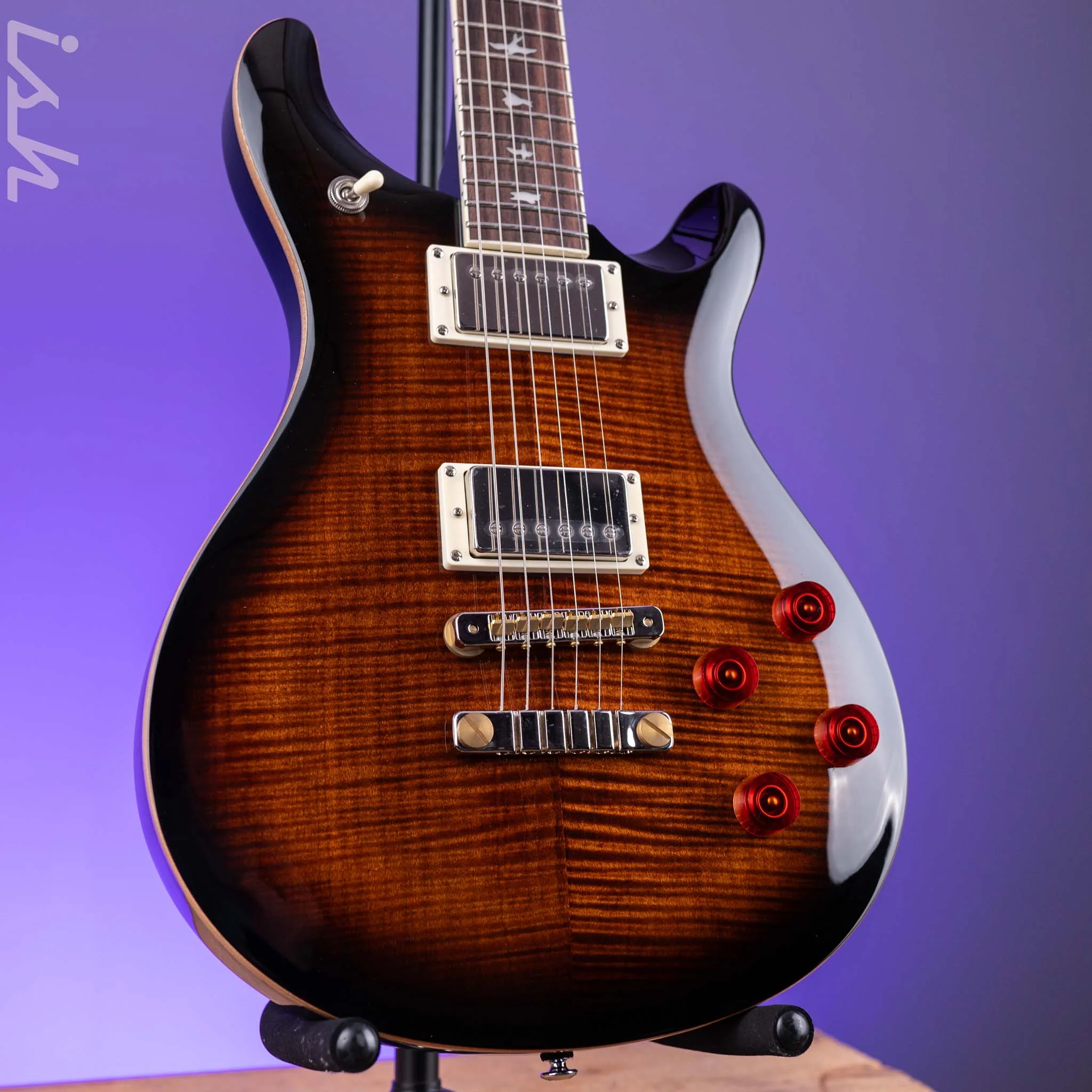 PRS SE McCarty 594 Electric Guitar Black Gold Sunburst