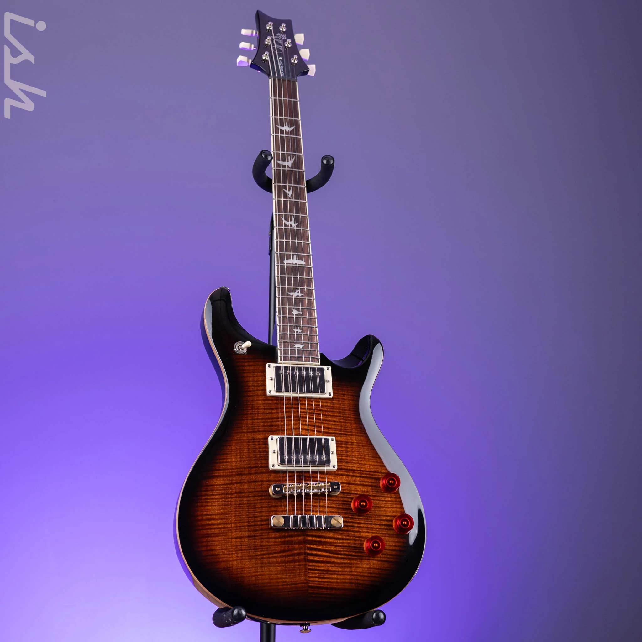 PRS SE McCarty 594 Electric Guitar Black Gold Sunburst - Image 2