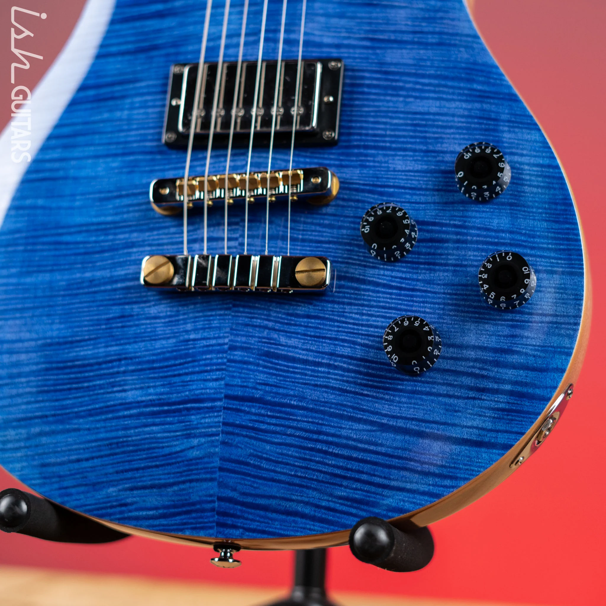 PRS SE McCarty 594 Electric Guitar Faded Blue - Image 4
