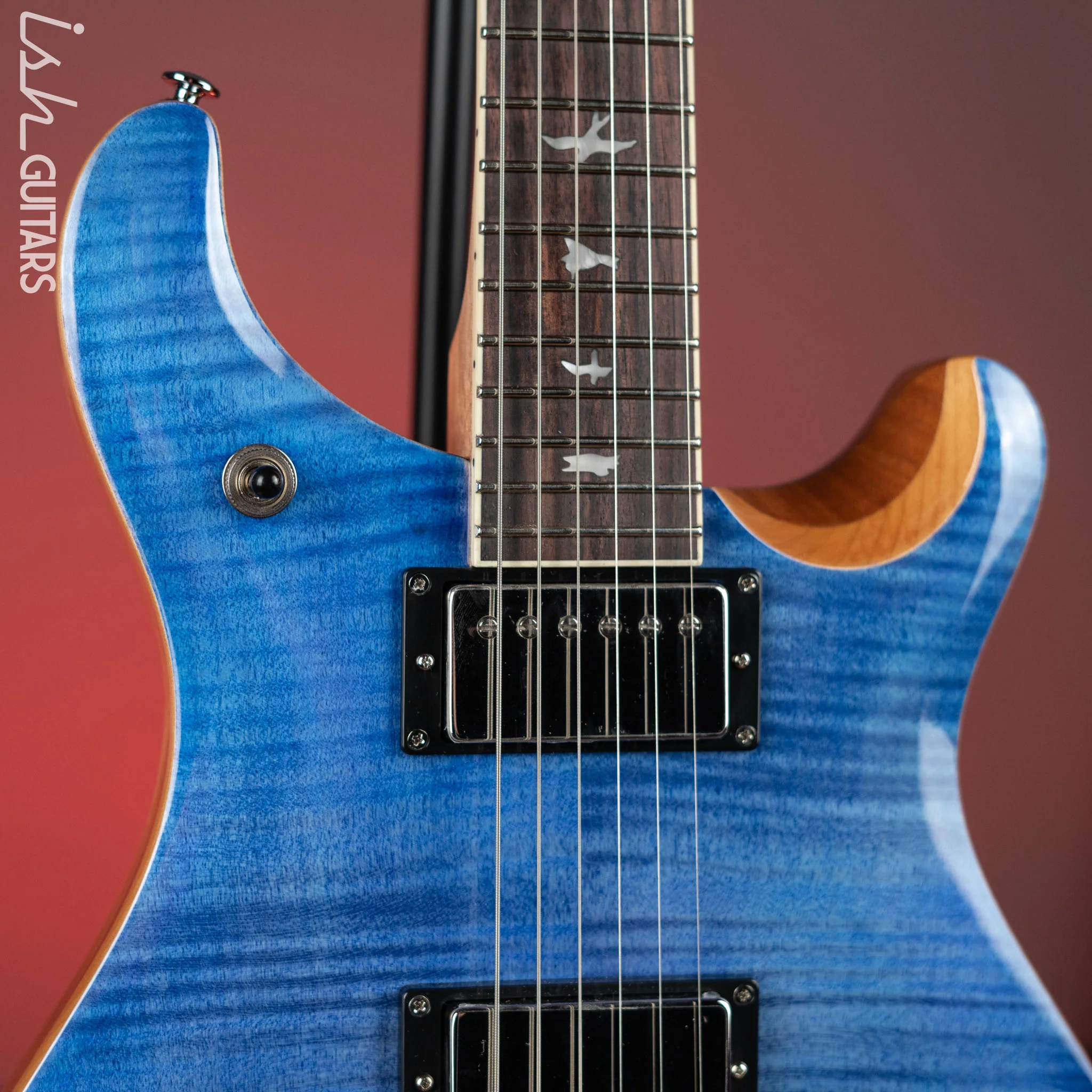 PRS SE McCarty 594 Electric Guitar Faded Blue - Image 3