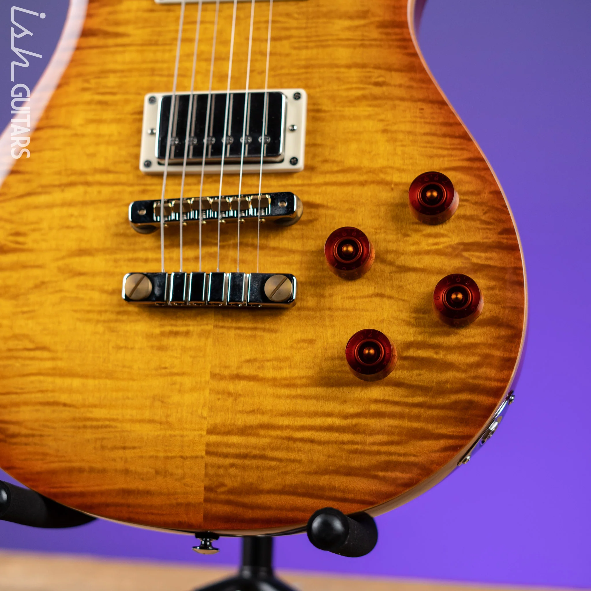 PRS SE McCarty 594 Electric Guitar Vintage Sunburst - Image 4
