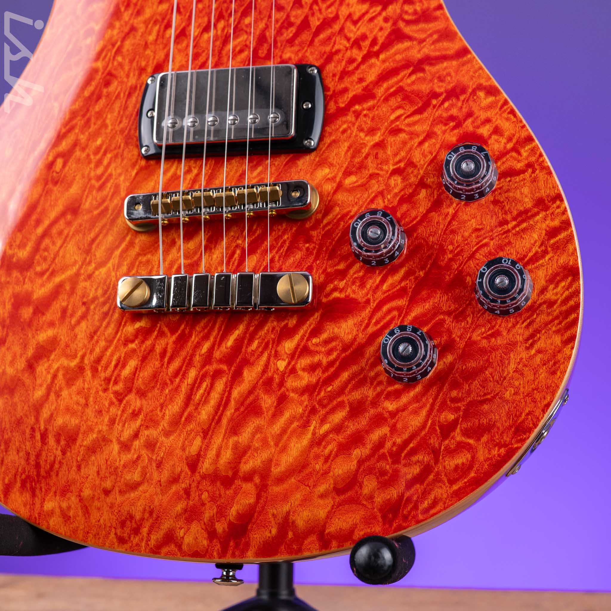 PRS SE McCarty 594 Quilt Blood Orange *One Piece 'Top'* - Image 5