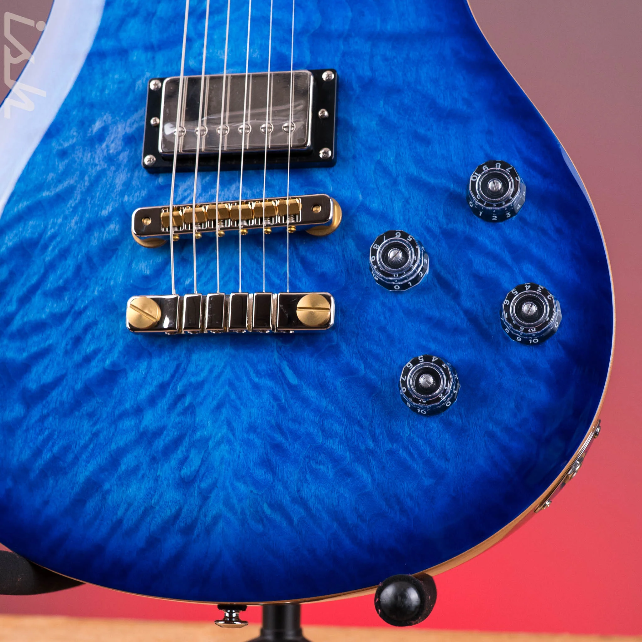 PRS SE McCarty 594 Quilt Faded Blue Burst - Image 5