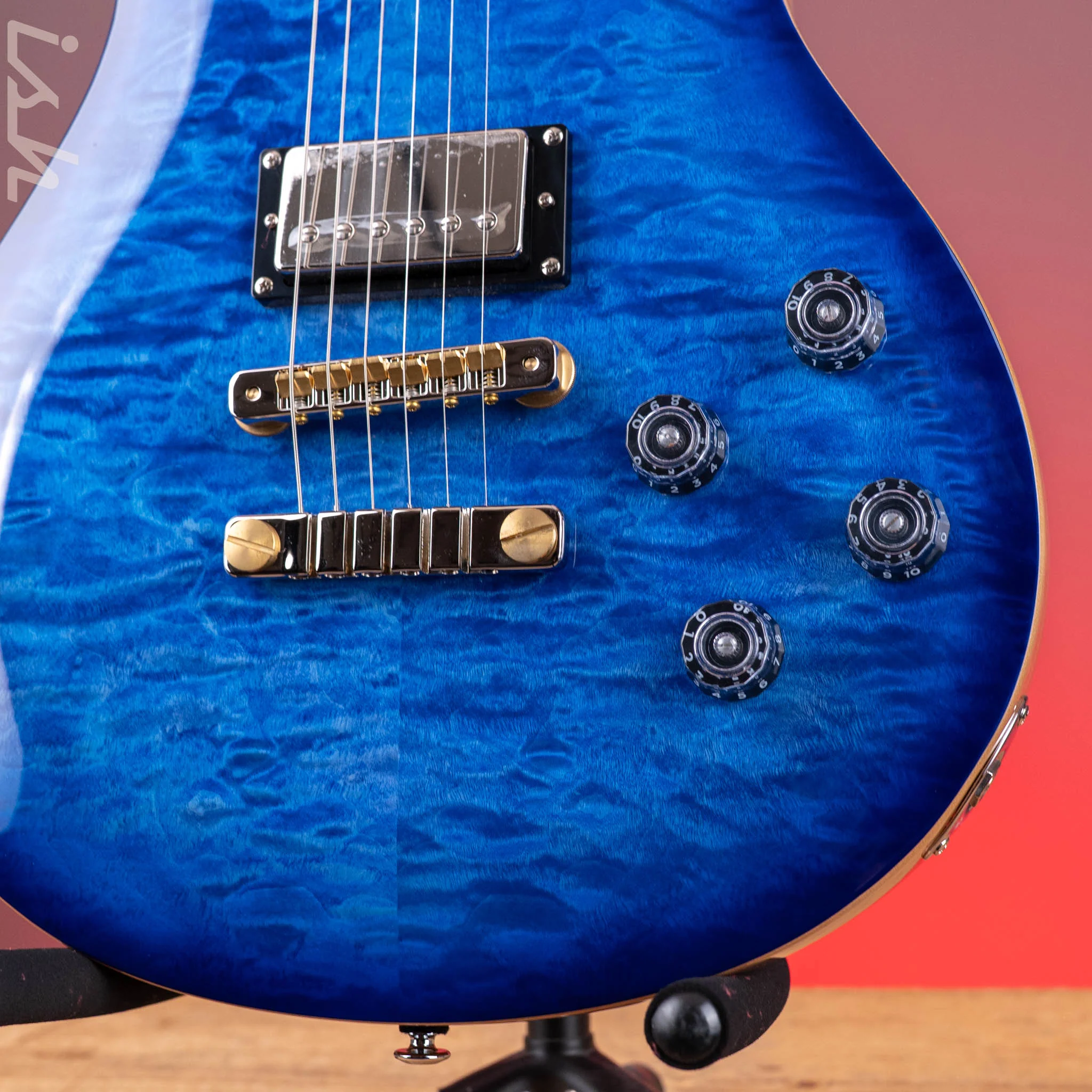 PRS SE McCarty 594 Quilt Faded Blue Burst - Image 5