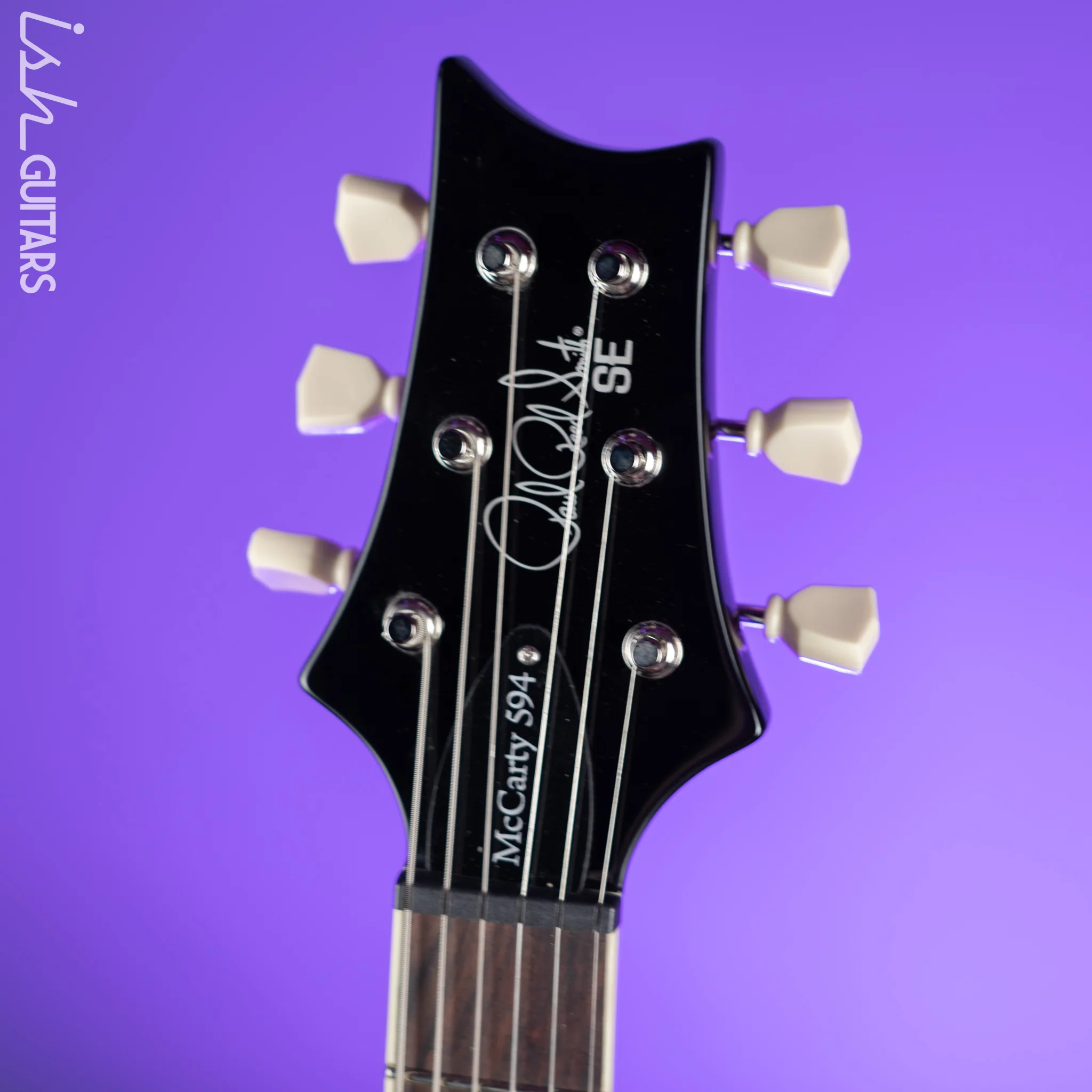 PRS SE McCarty 594 Singlecut Electric Guitar Black Gold Burst - Image 5