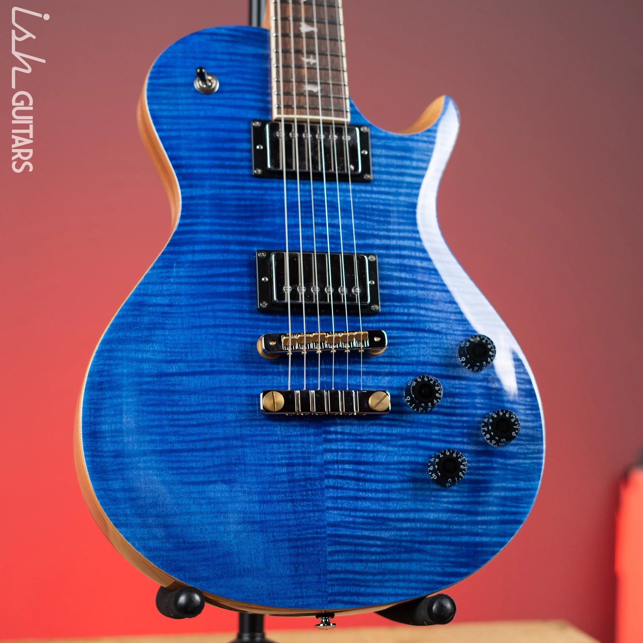 PRS SE McCarty 594 Singlecut Electric Guitar Faded Blue Demo