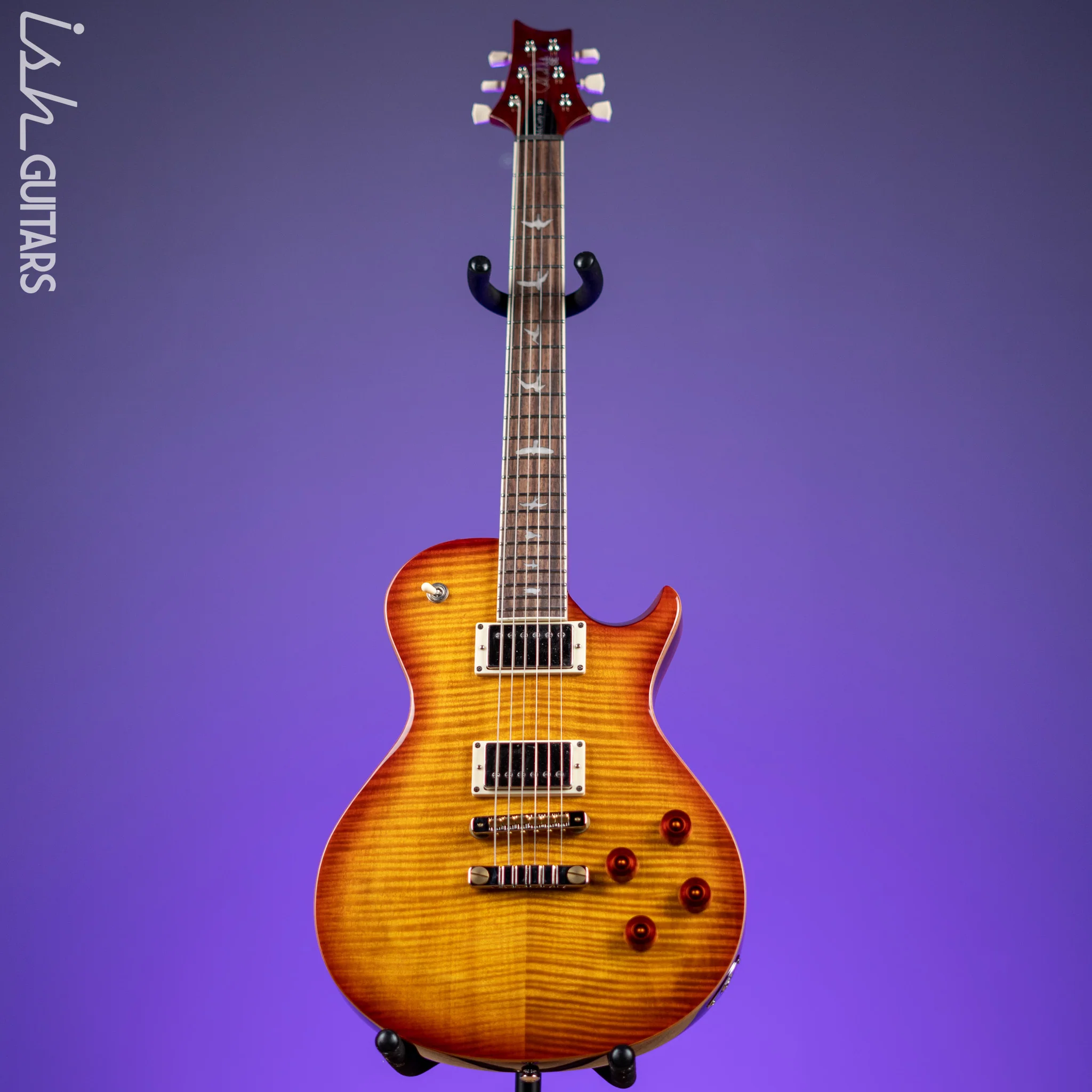 PRS SE McCarty 594 Singlecut Electric Guitar Vintage Sunburst - Image 2