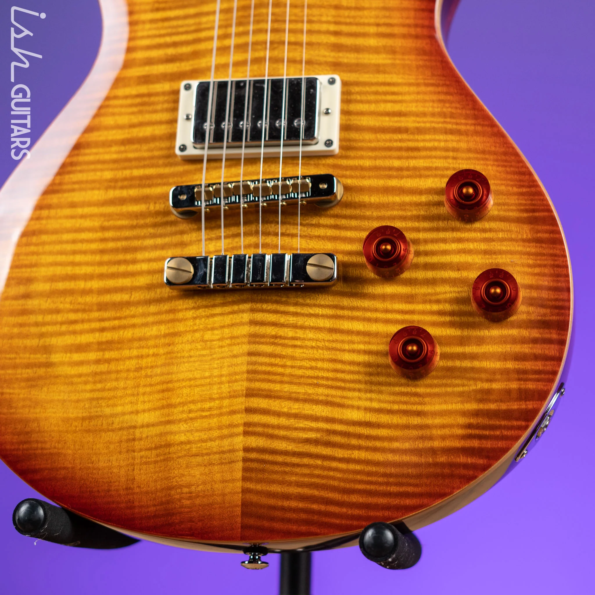 PRS SE McCarty 594 Singlecut Electric Guitar Vintage Sunburst - Image 4