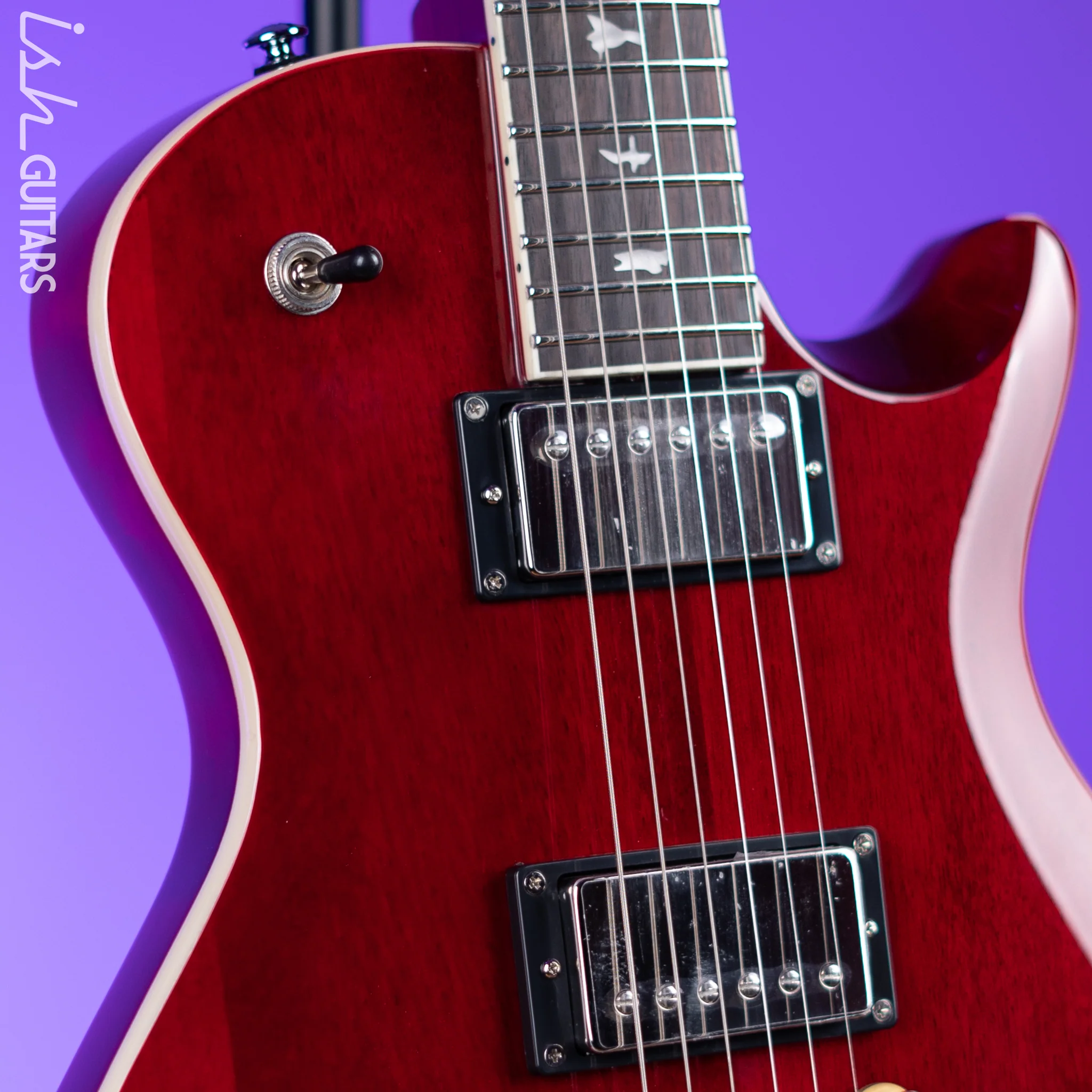 PRS SE McCarty 594 Singlecut Standard Vintage Cherry Demo - Image 3