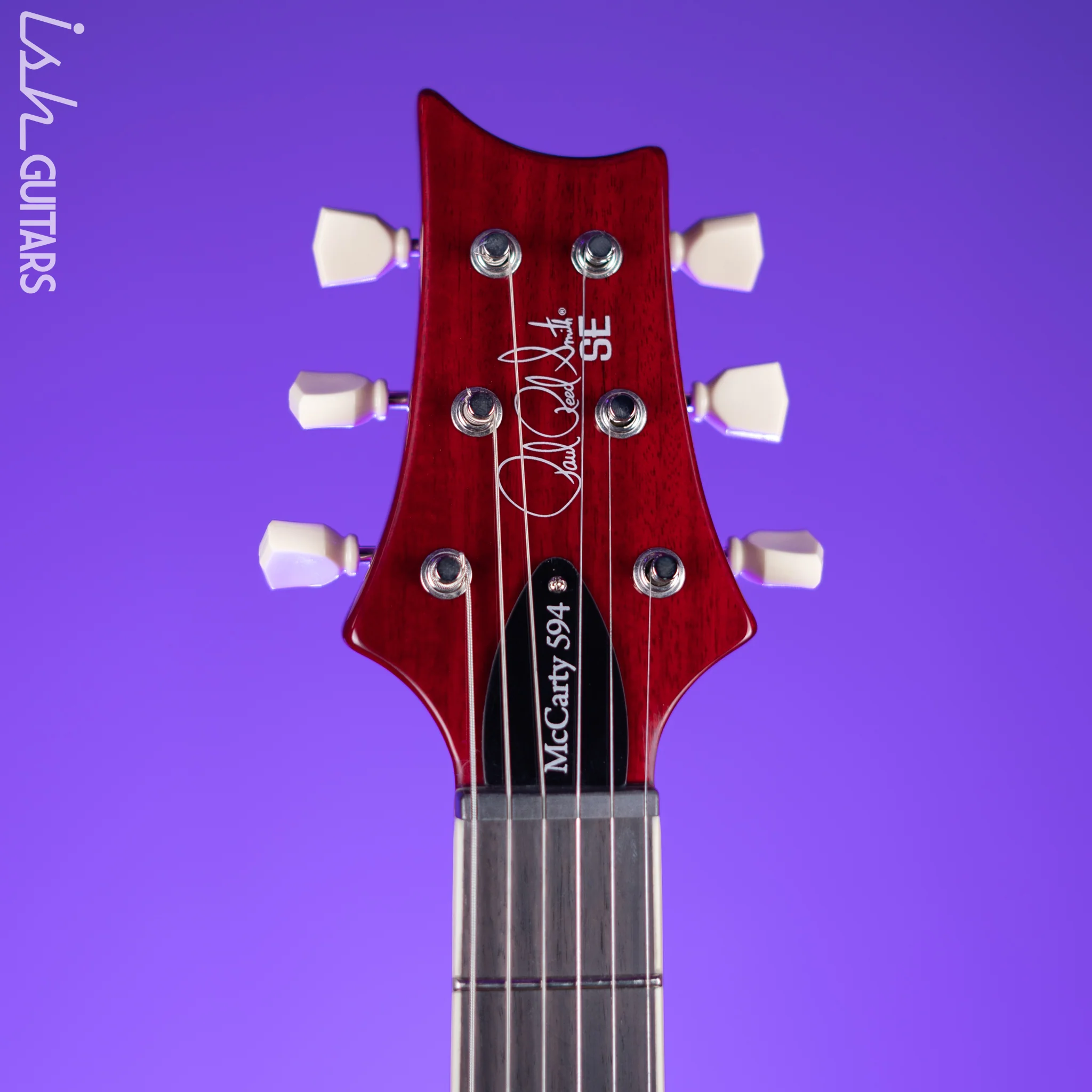 PRS SE McCarty 594 Singlecut Standard Vintage Cherry Demo - Image 5