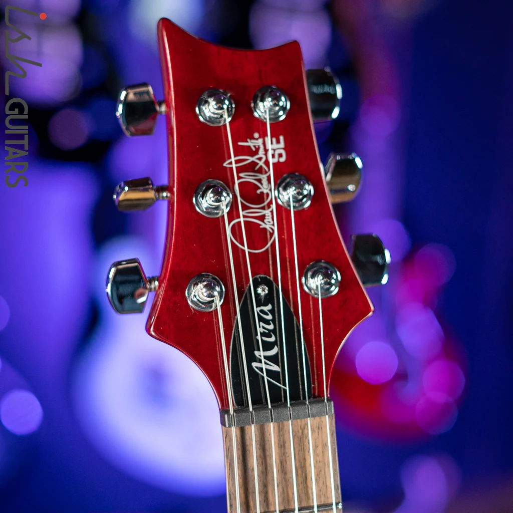 2021 PRS SE Mira Electric Guitar Vintage Cherry - Image 6