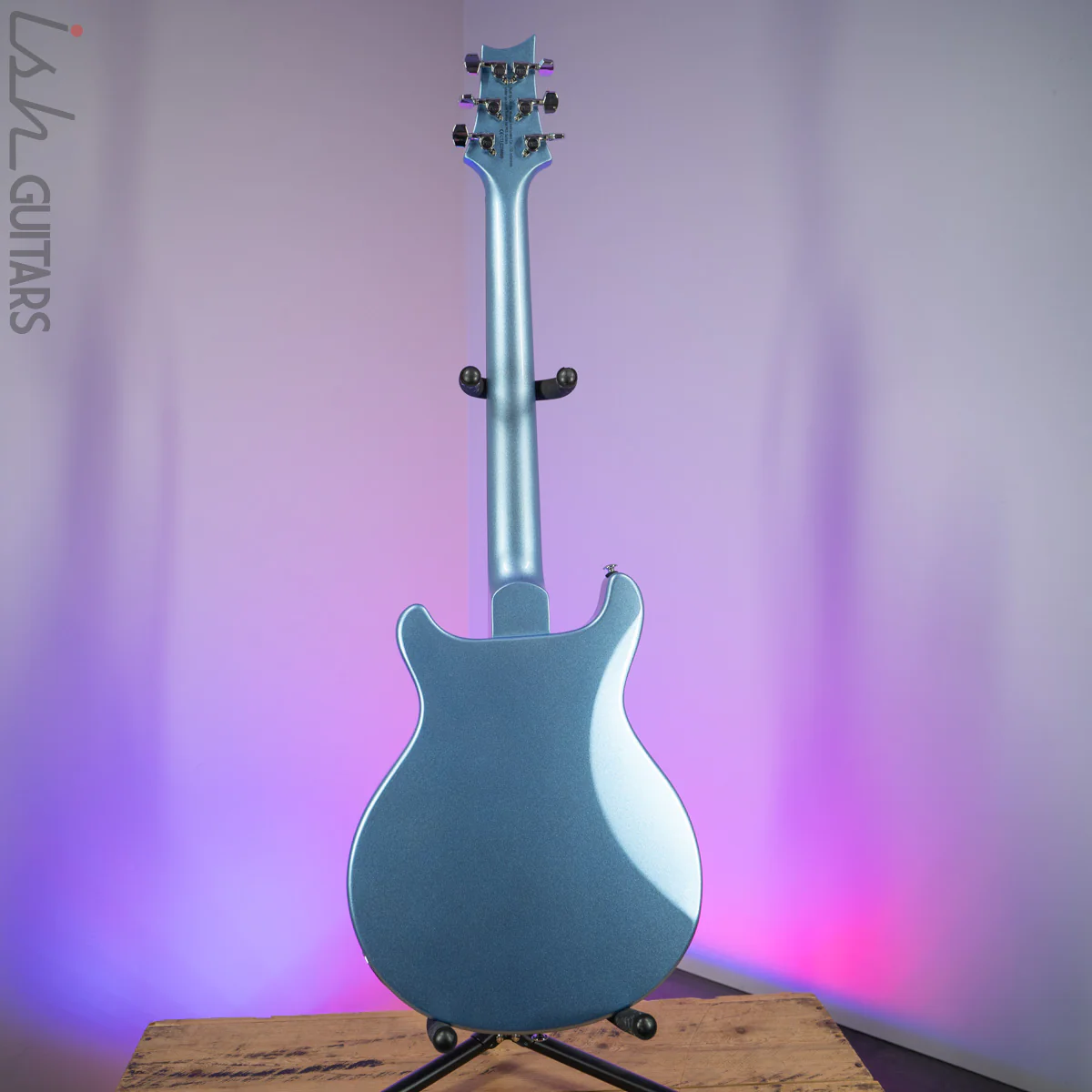 2020 PRS SE Mira Frost Blue Metallic - Image 8