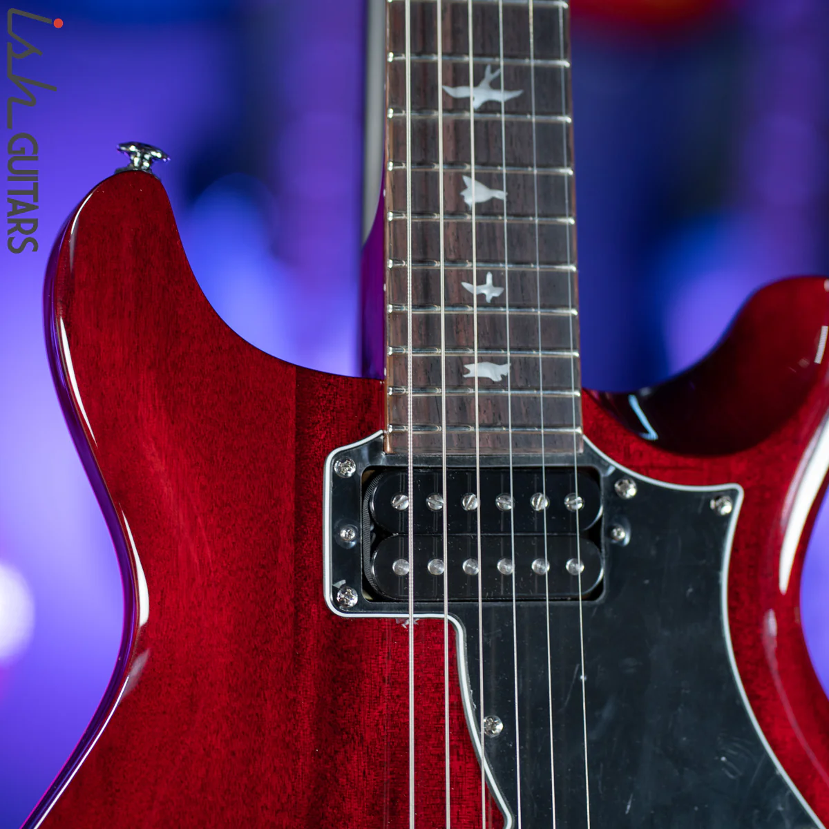 2021 PRS SE Mira Vintage Cherry - Image 3