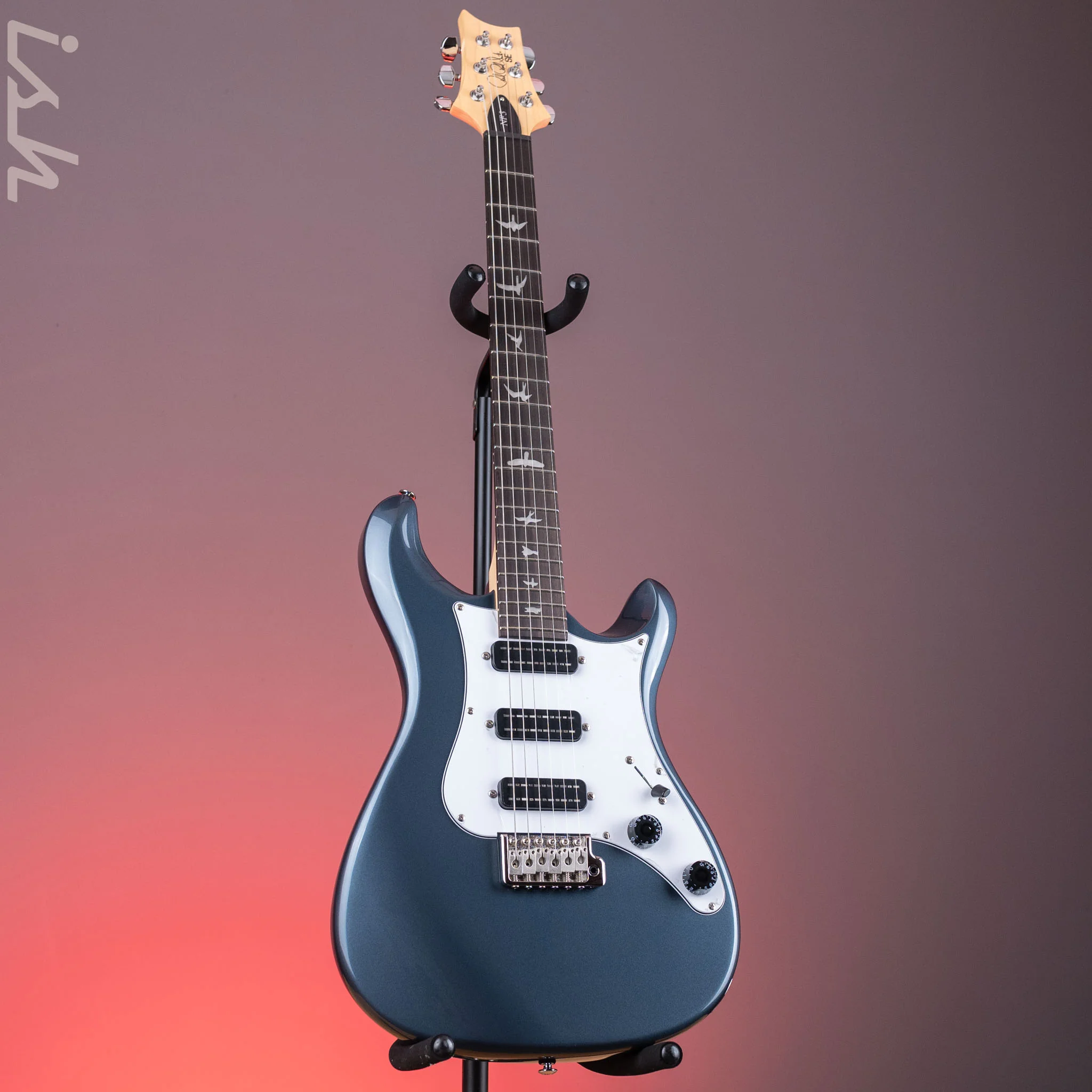 PRS SE NF3 Electric Guitar Gun Metal Grey Rosewood Fretboard - Image 2