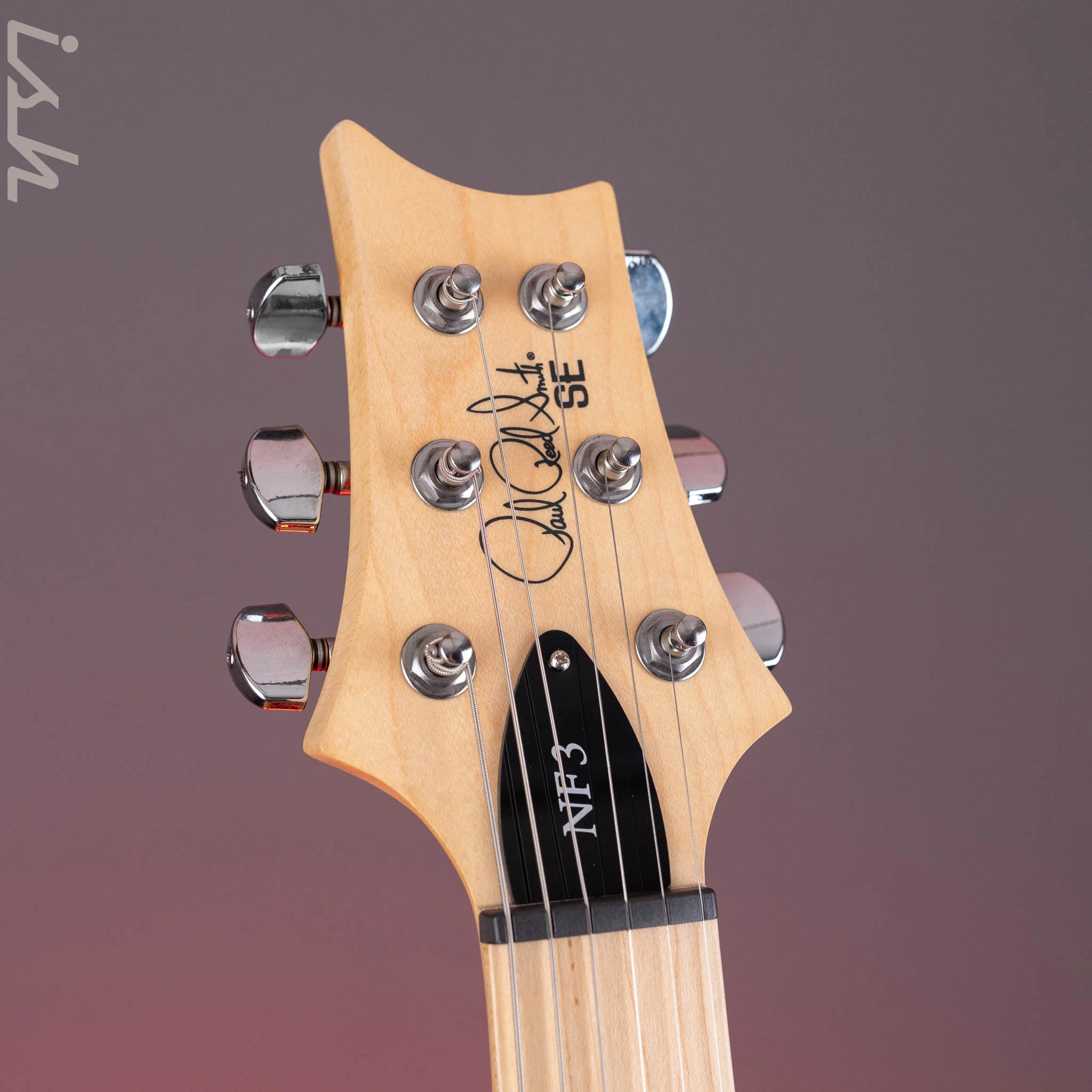 PRS SE NF3 Electric Guitar Gunmetal Grey Maple Fretboard - Image 5
