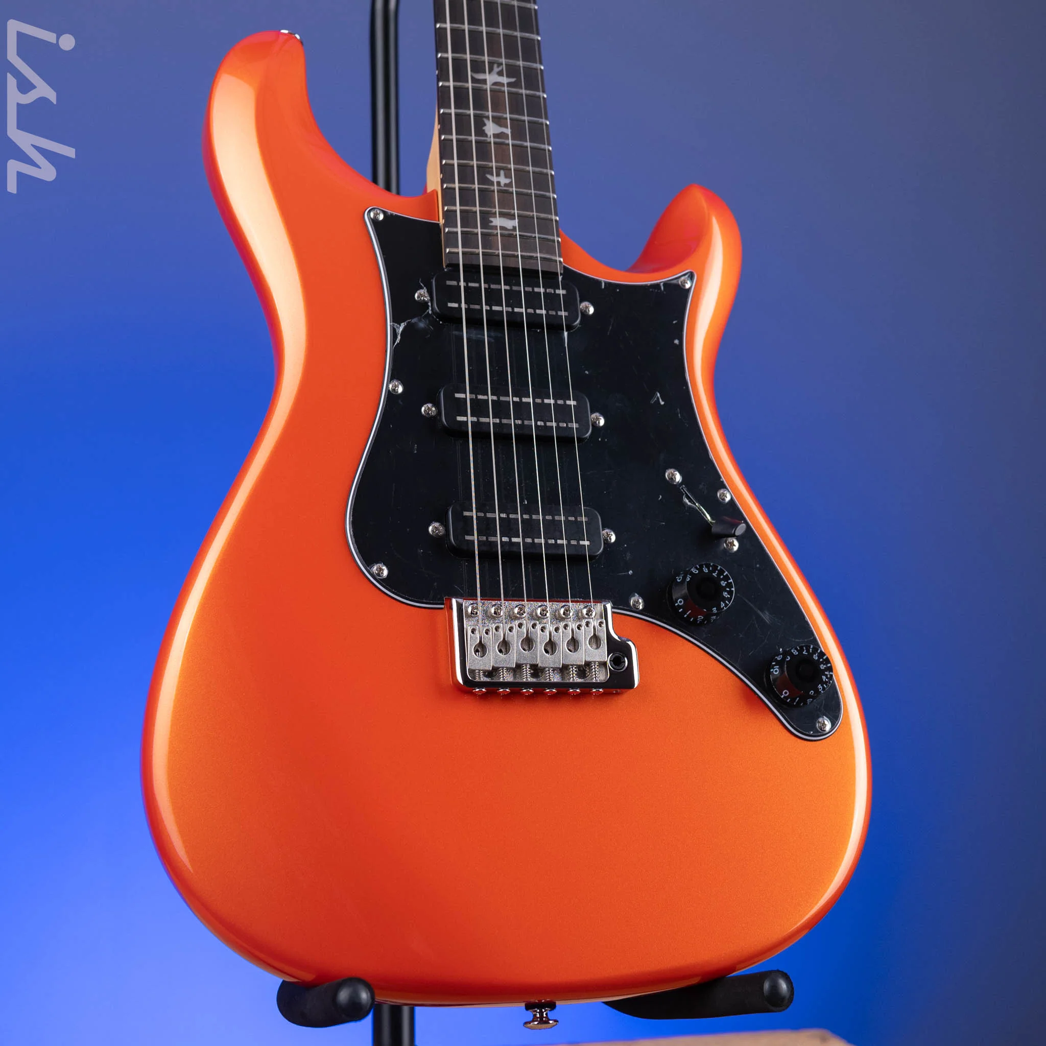 PRS SE NF3 Electric Guitar Metallic Orange Rosewood Fretboard