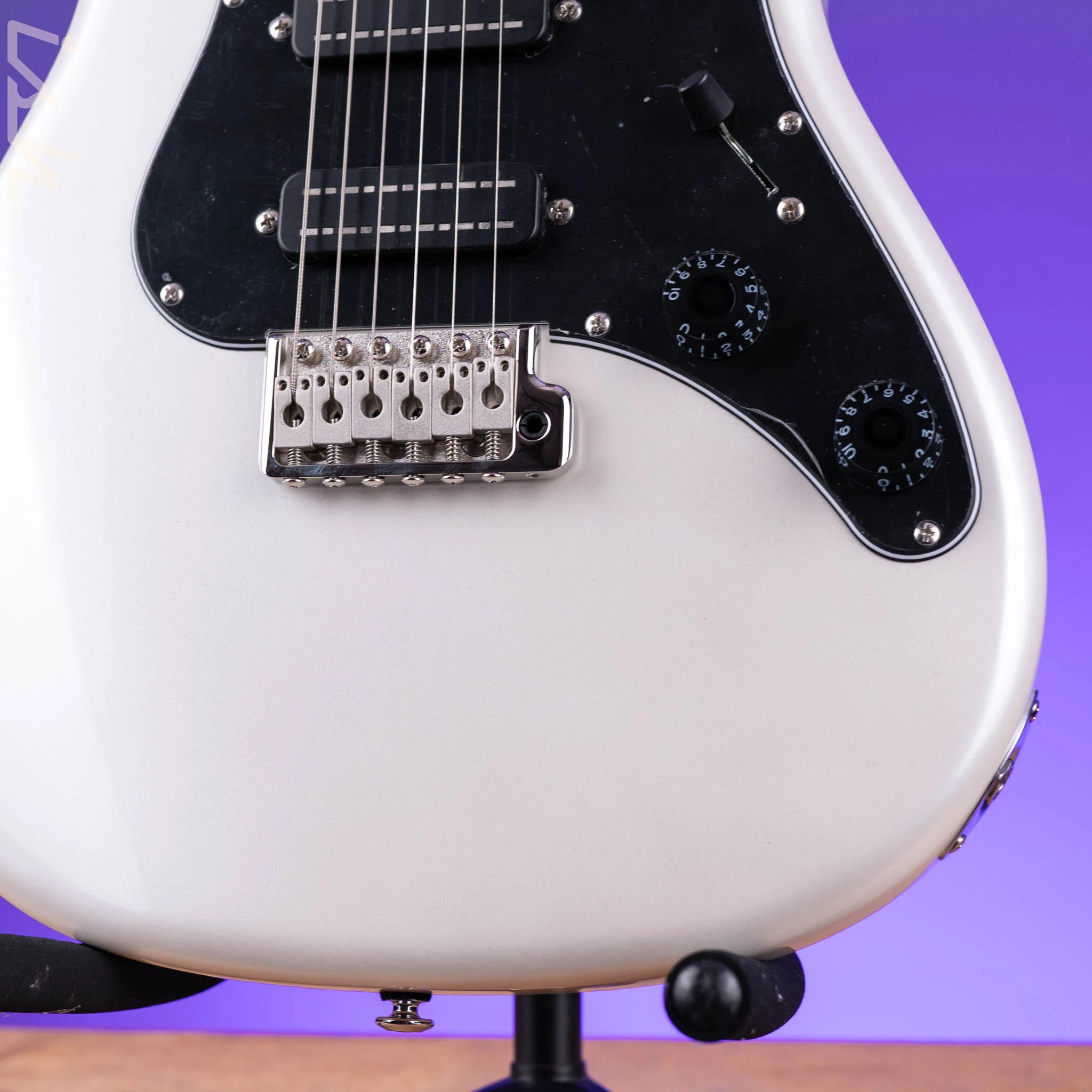 PRS SE NF3 Electric Guitar White Pearl Maple Fretboard Demo - Image 4