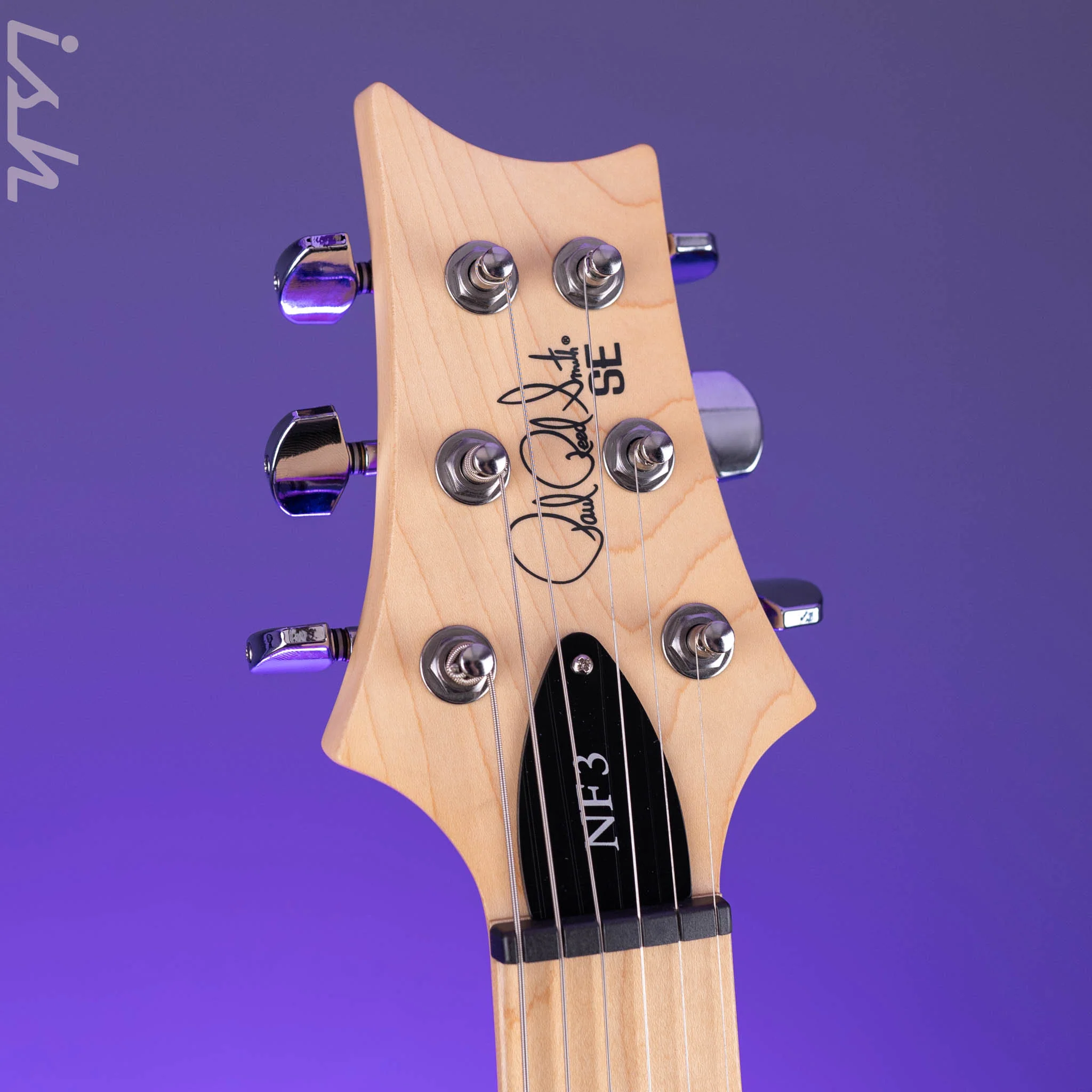 PRS SE NF3 Electric Guitar White Pearl Maple Fretboard Demo - Image 5