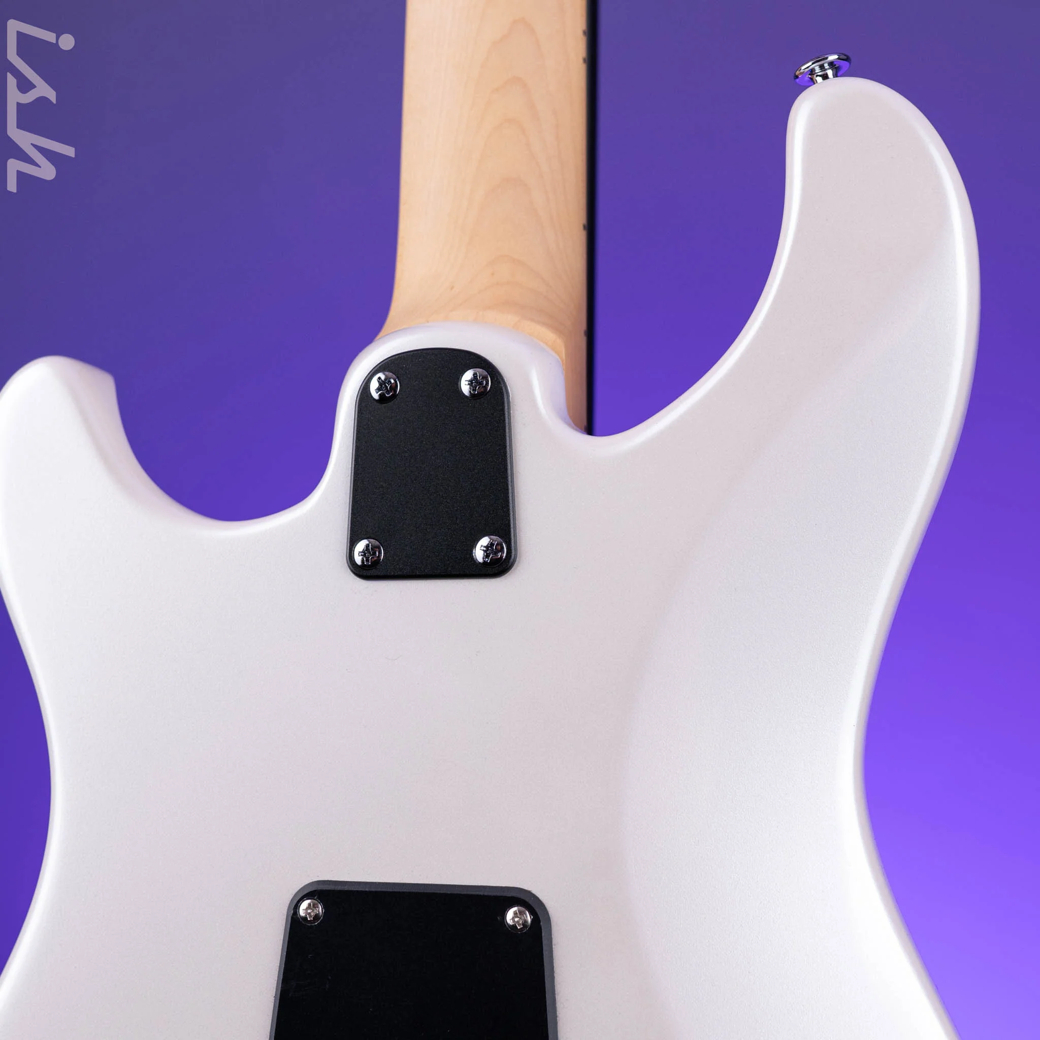 PRS SE NF3 Electric Guitar White Pearl Maple Fretboard Demo - Image 9