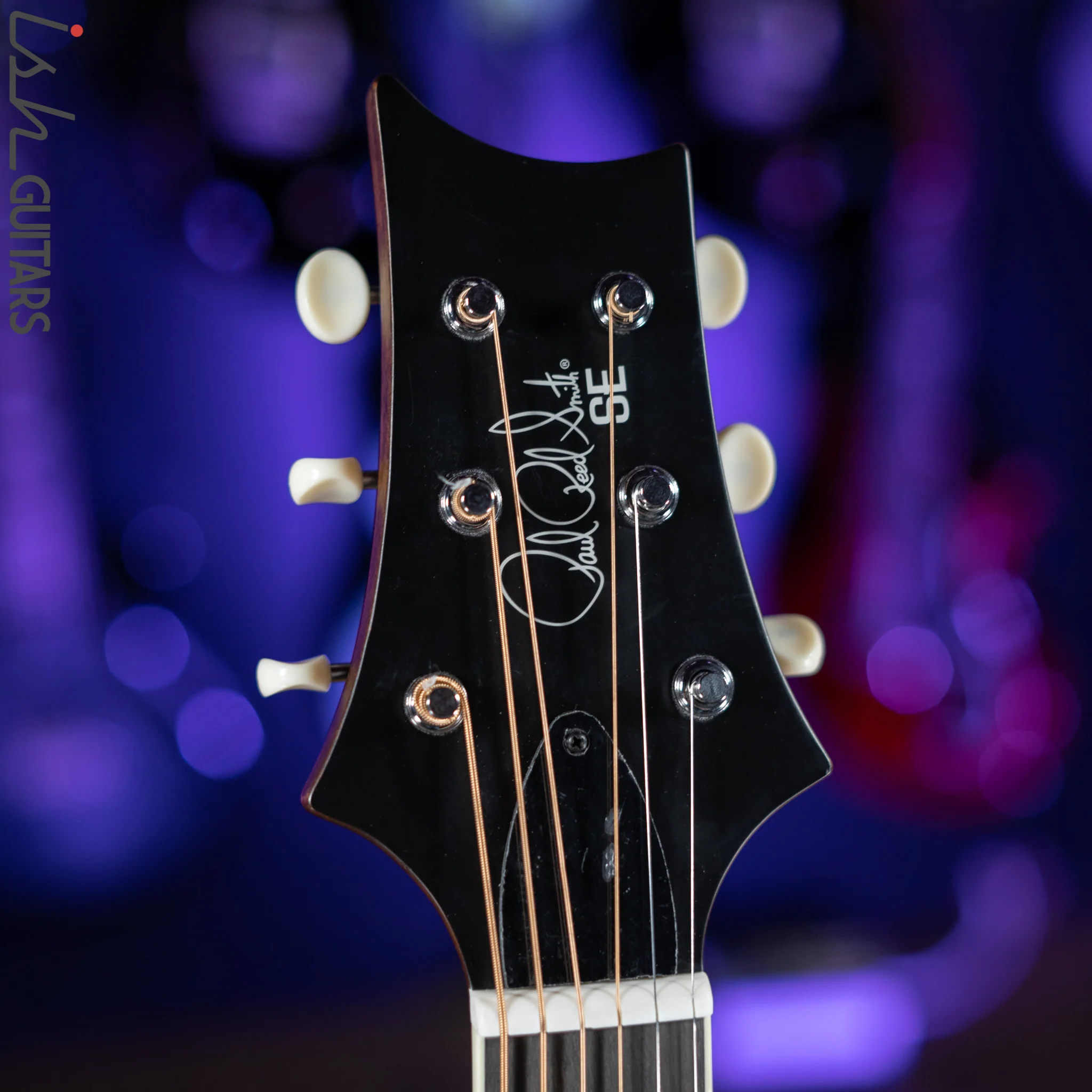 2021 PRS SE P20E Parlor Acoustic Guitar Black Top - Image 5