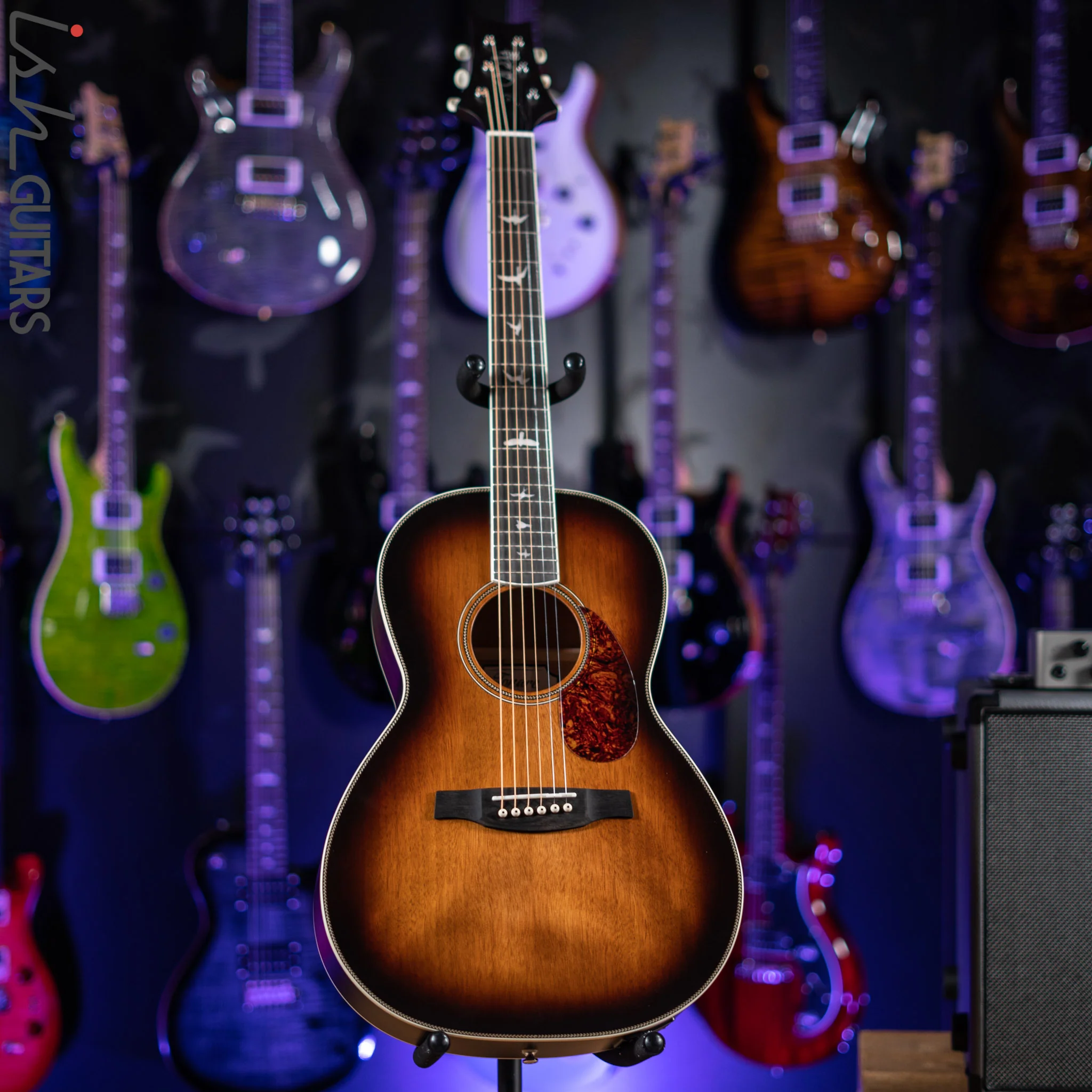 PRS SE P20E Tonare Acoustic-Electric Guitar Tobacco Sunburst Demo - Image 2
