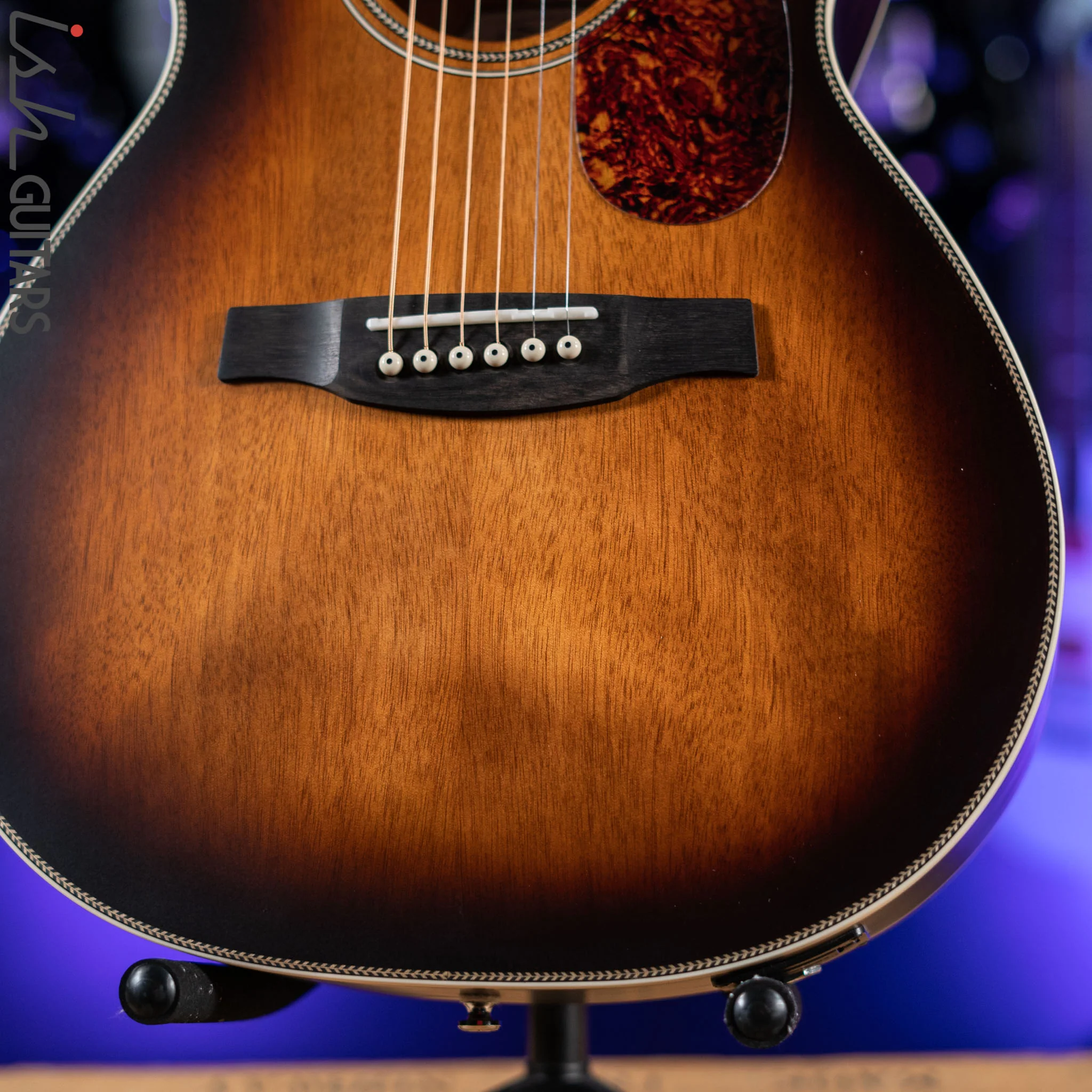 PRS SE P20E Tonare Acoustic-Electric Guitar Tobacco Sunburst Demo - Image 4