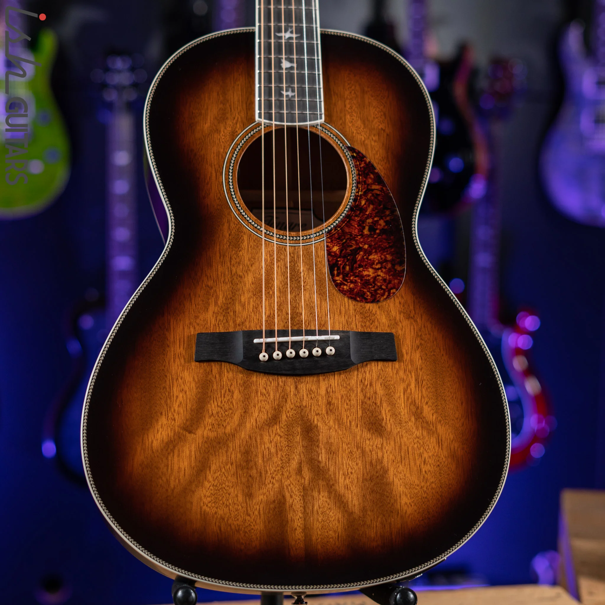 PRS SE P20E Tonare Acoustic-Electric Guitar Tobacco Sunburst Demo