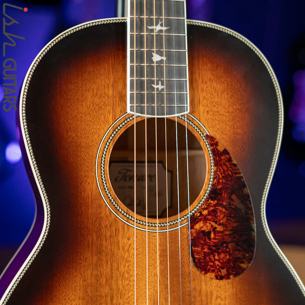 PRS SE P20E Tonare Acoustic-Electric Guitar Tobacco Sunburst - Image 3