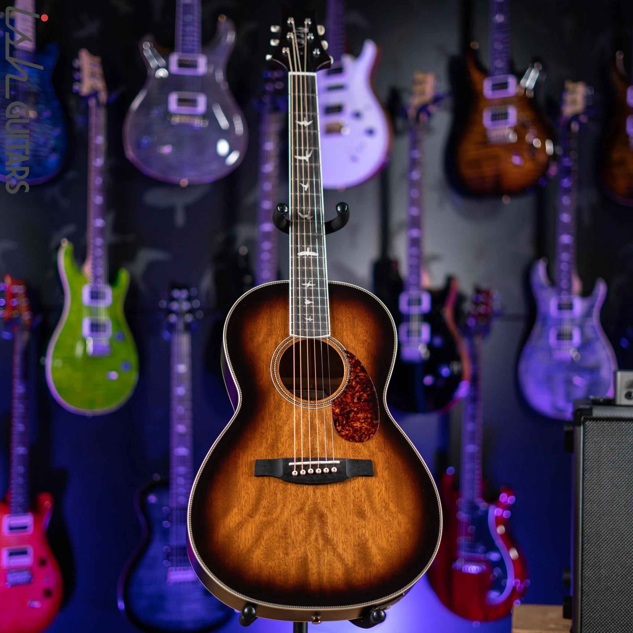 PRS SE P20E Tonare Acoustic-Electric Guitar Tobacco Sunburst Demo - Image 2