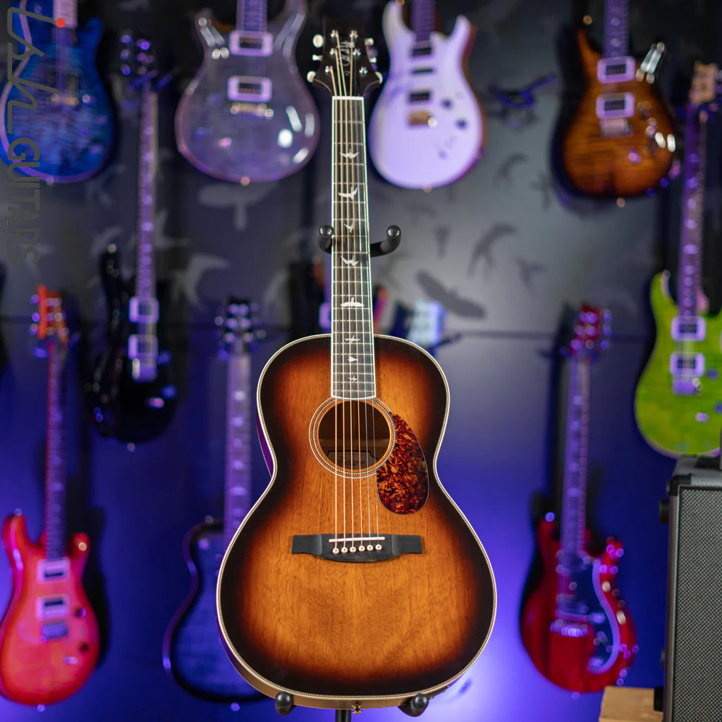 PRS SE P20E Tonare Acoustic-Electric Guitar Tobacco Sunburst - Image 2