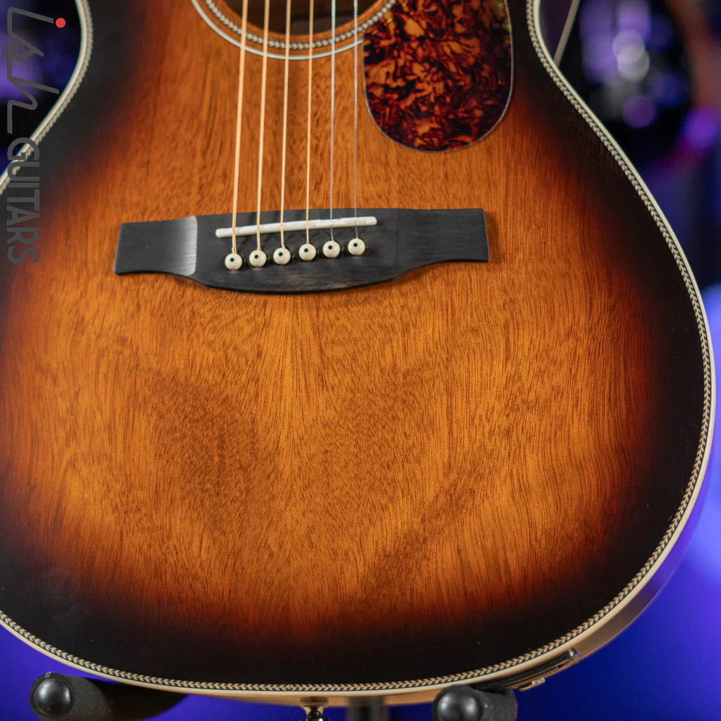 PRS SE P20E Tonare Acoustic-Electric Guitar Tobacco Sunburst - Image 4