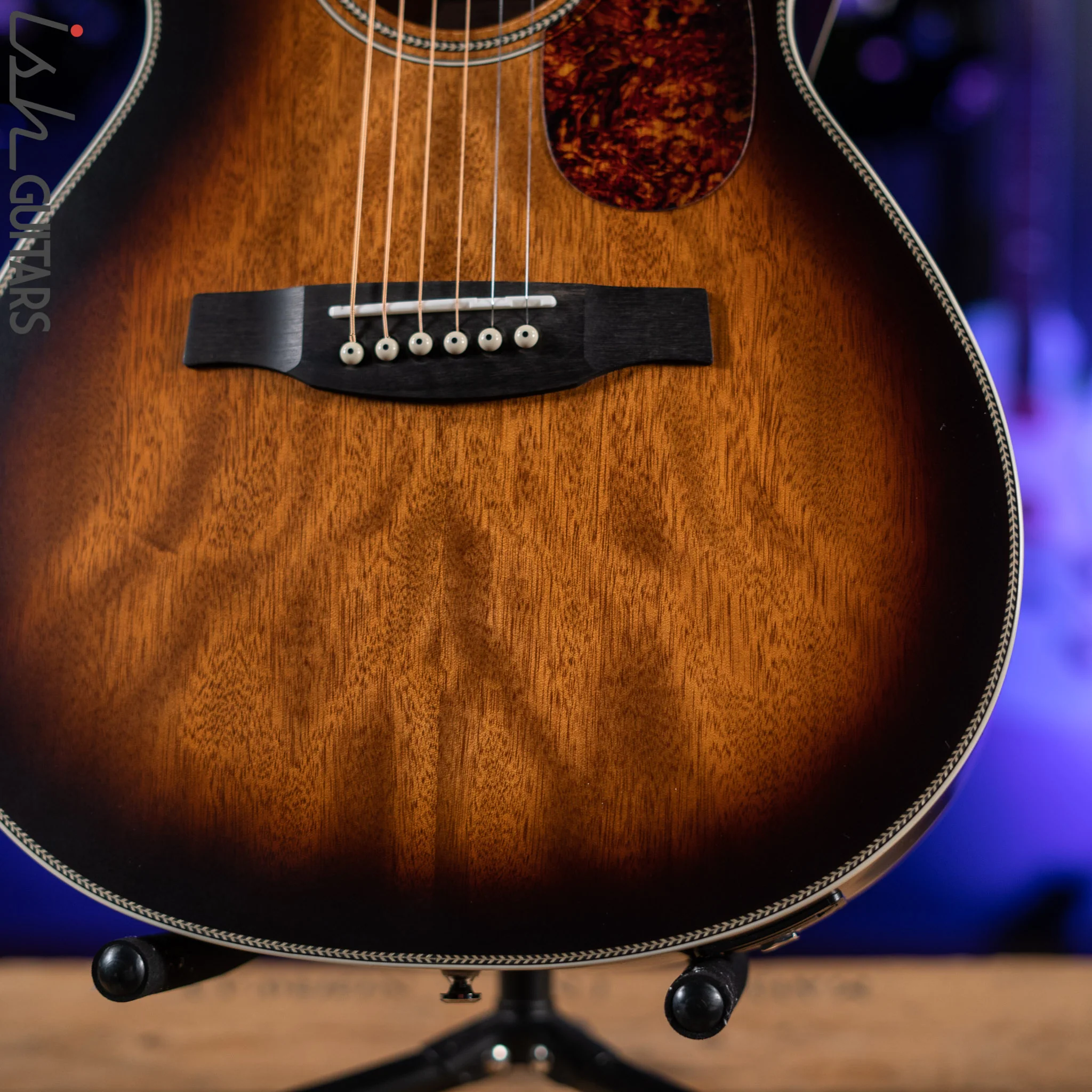 PRS SE P20E Tonare Acoustic-Electric Guitar Tobacco Sunburst Demo - Image 4