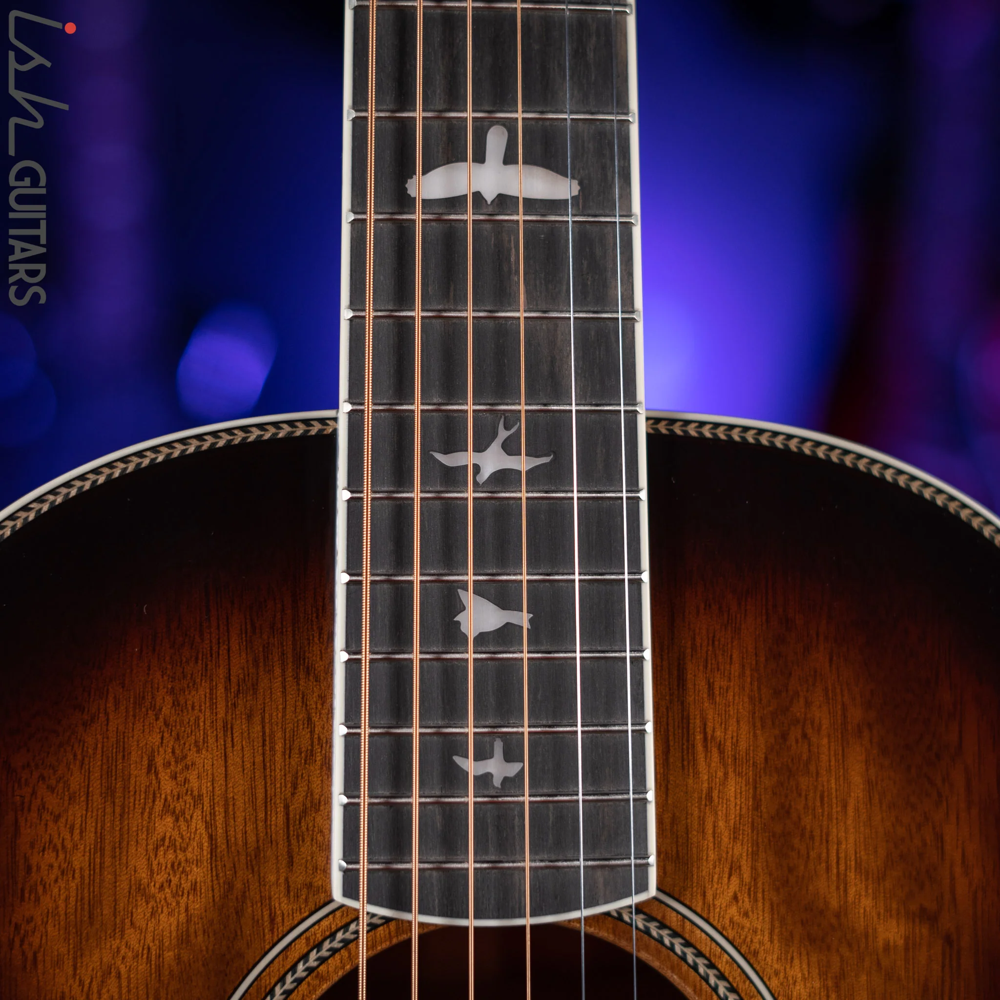 PRS SE P20E Tonare Acoustic-Electric Guitar Tobacco Sunburst Demo - Image 5