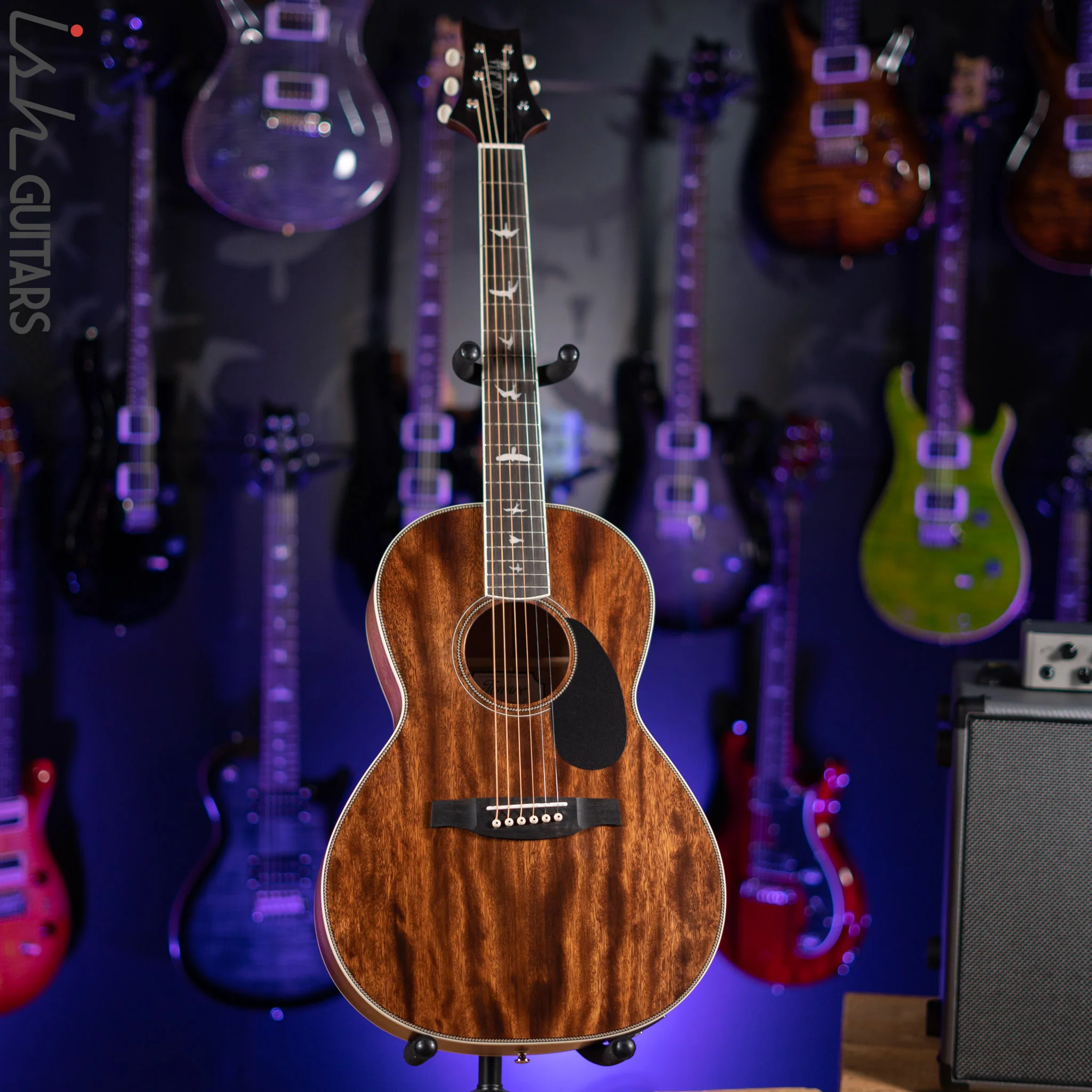 PRS SE P20E Tonare Acoustic-Electric Guitar Vintage Mahogany Demo - Image 2