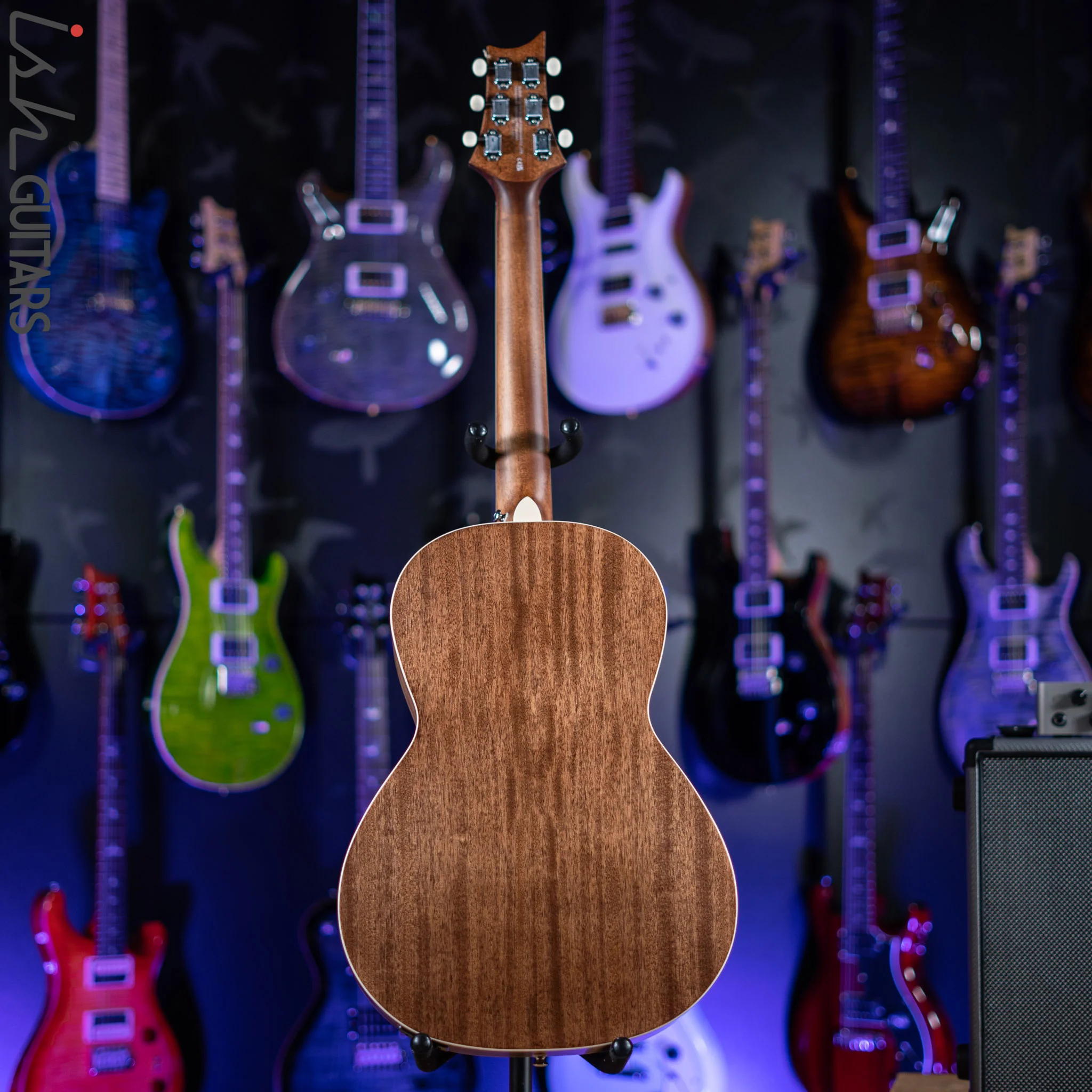 PRS SE P20E Tonare Acoustic-Electric Guitar Vintage Mahogany - Image 7