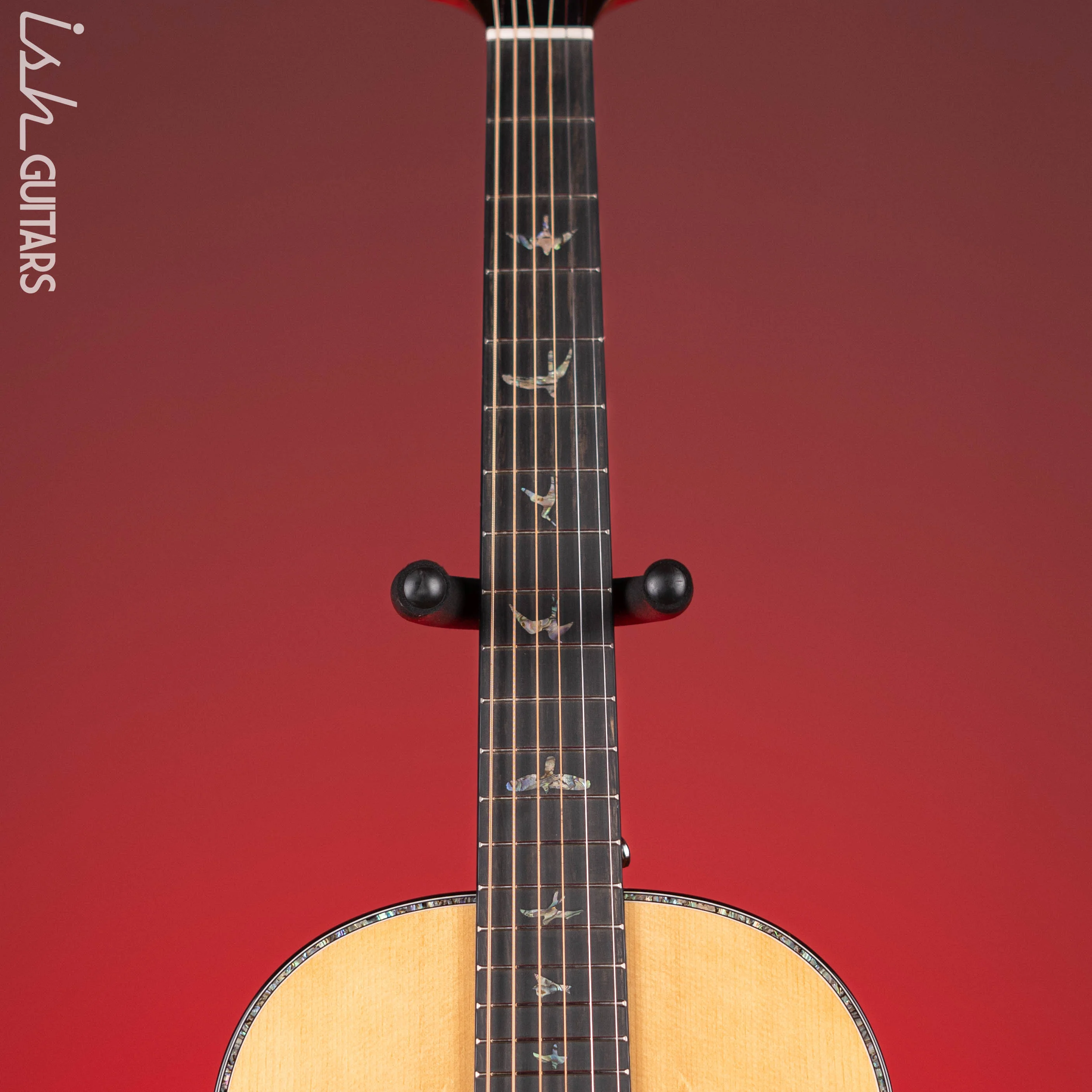 PRS SE P50E Tonare Parlor Acoustic Guitar Black Gold Demo - Image 6